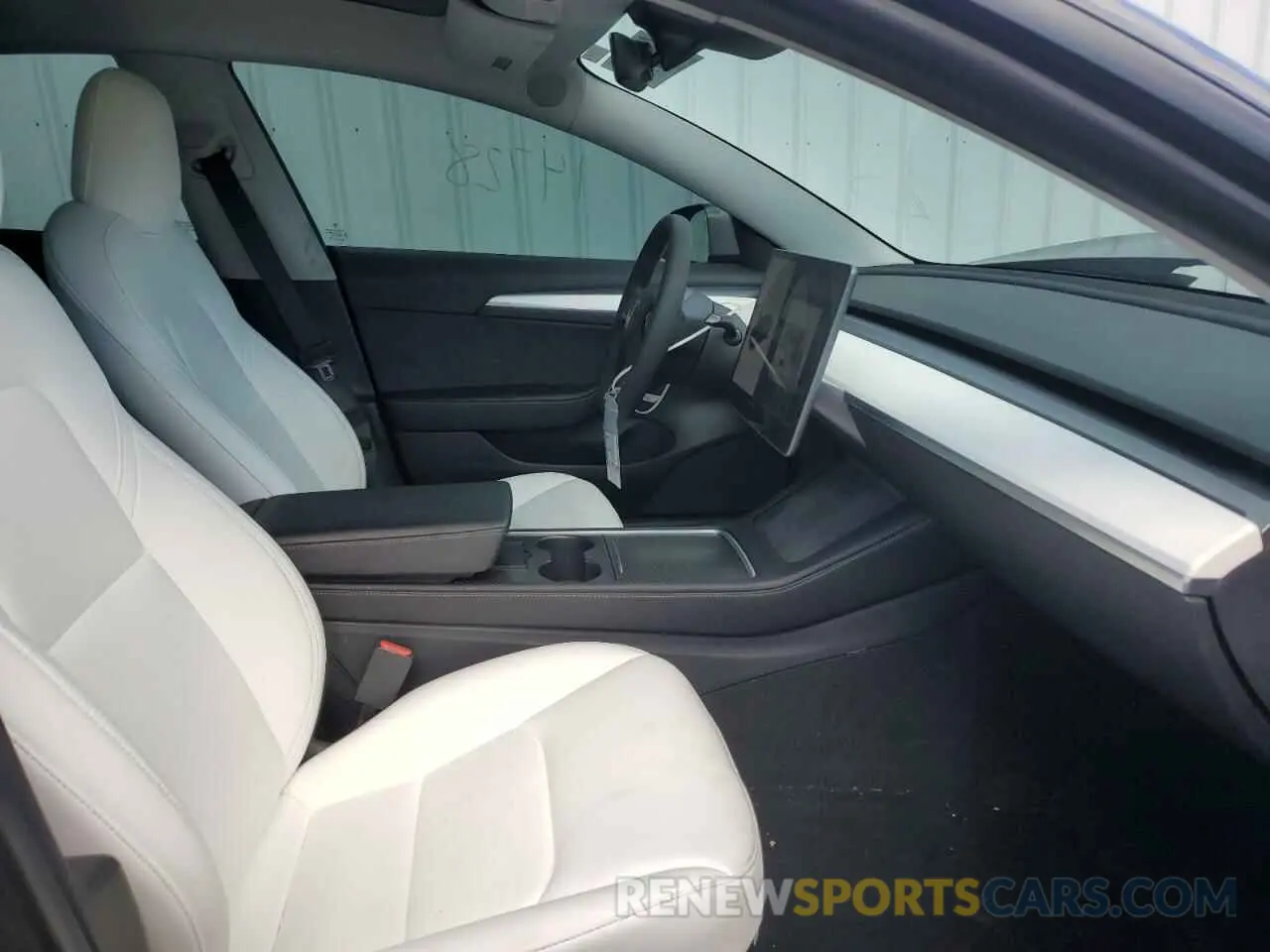 5 fotografías del automóvil dañado 5YJ3E1EB4MF084653 TESLA MODEL 3 2021