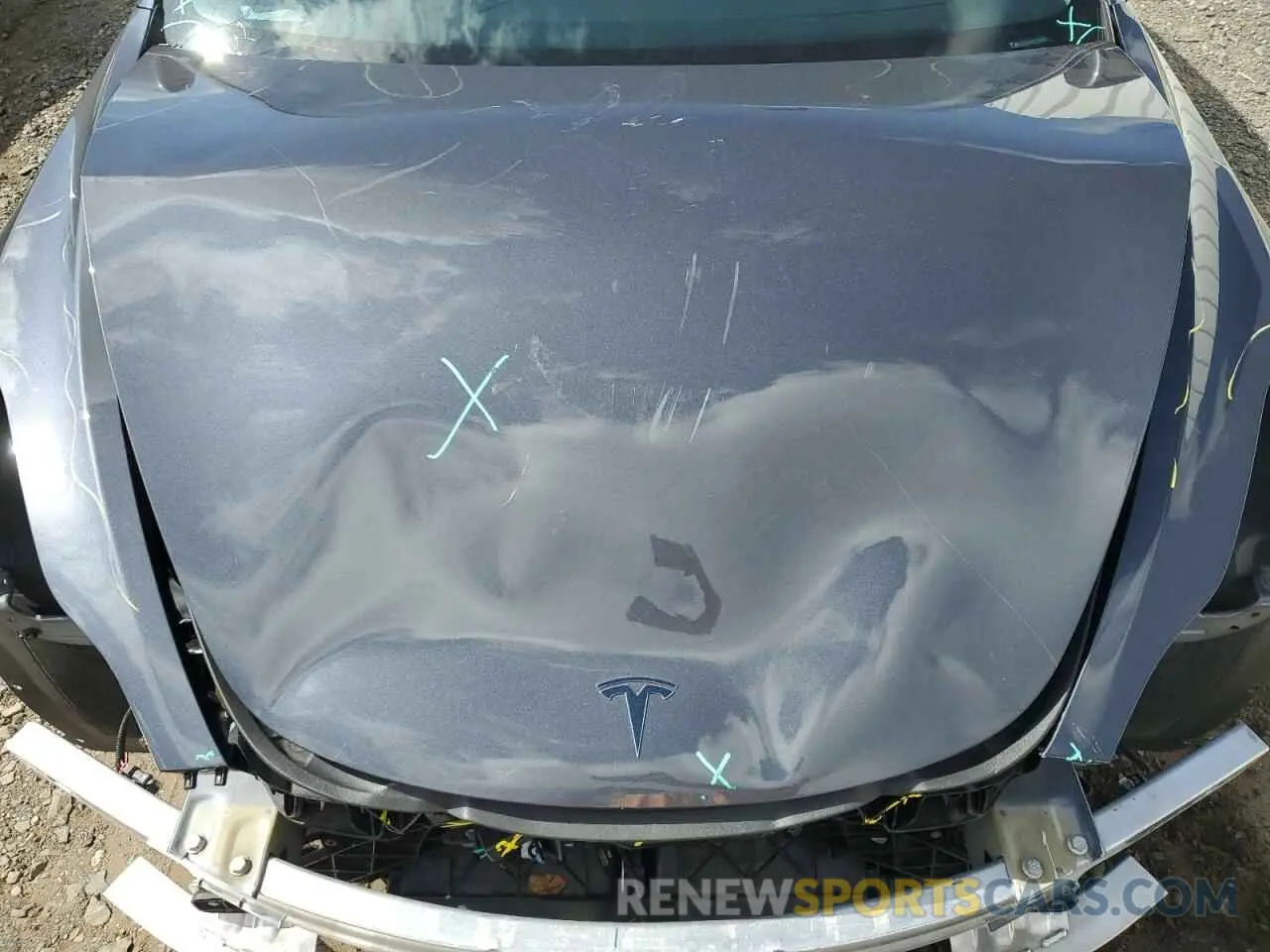 7 fotografías del automóvil dañado 5YJ3E1EB4MF084653 TESLA MODEL 3 2021