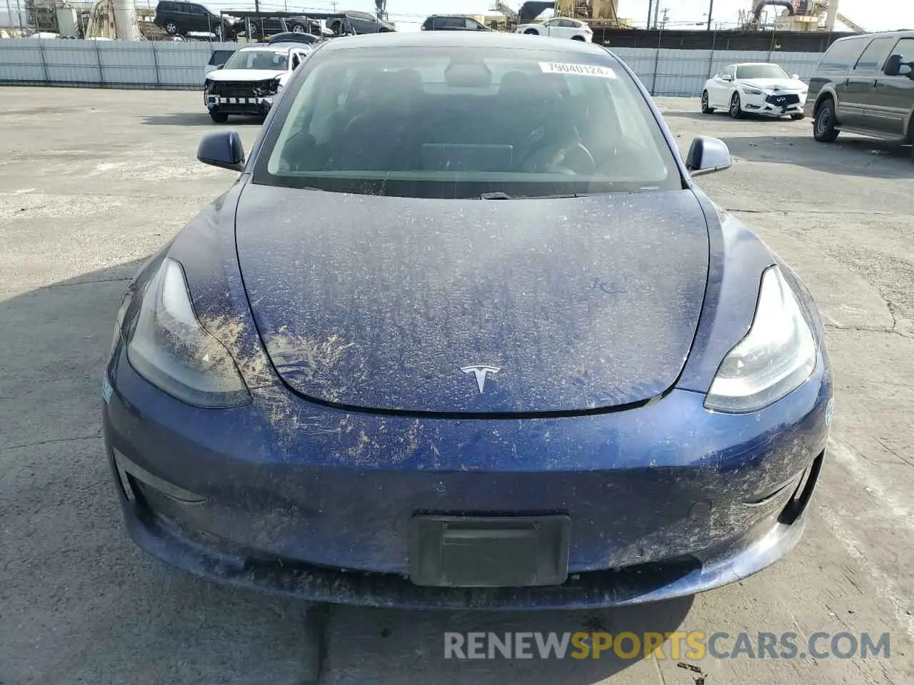 5 fotografías del automóvil dañado 5YJ3E1EB4MF941716 TESLA MODEL 3 2021