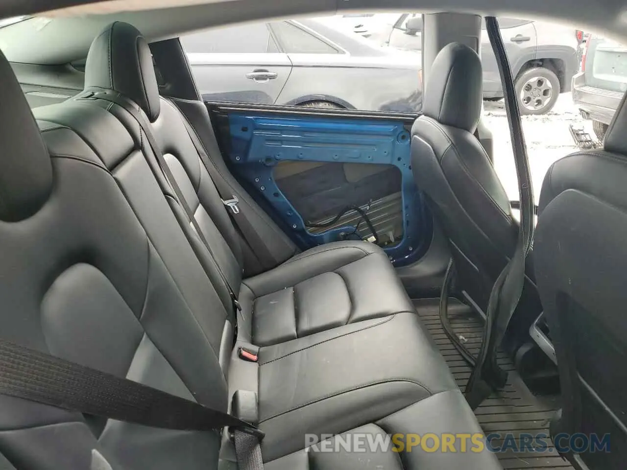 10 fotografías del automóvil dañado 5YJ3E1EB5MF069837 TESLA MODEL 3 2021