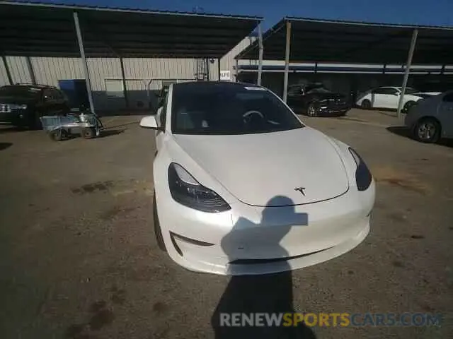 10 fotografías del automóvil dañado 5YJ3E1EB5MF086962 TESLA MODEL 3 2021