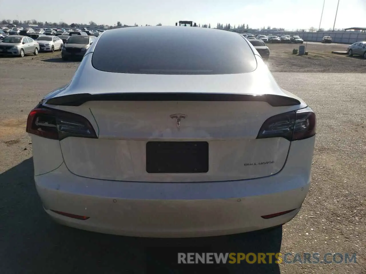 6 fotografías del automóvil dañado 5YJ3E1EB5MF086962 TESLA MODEL 3 2021