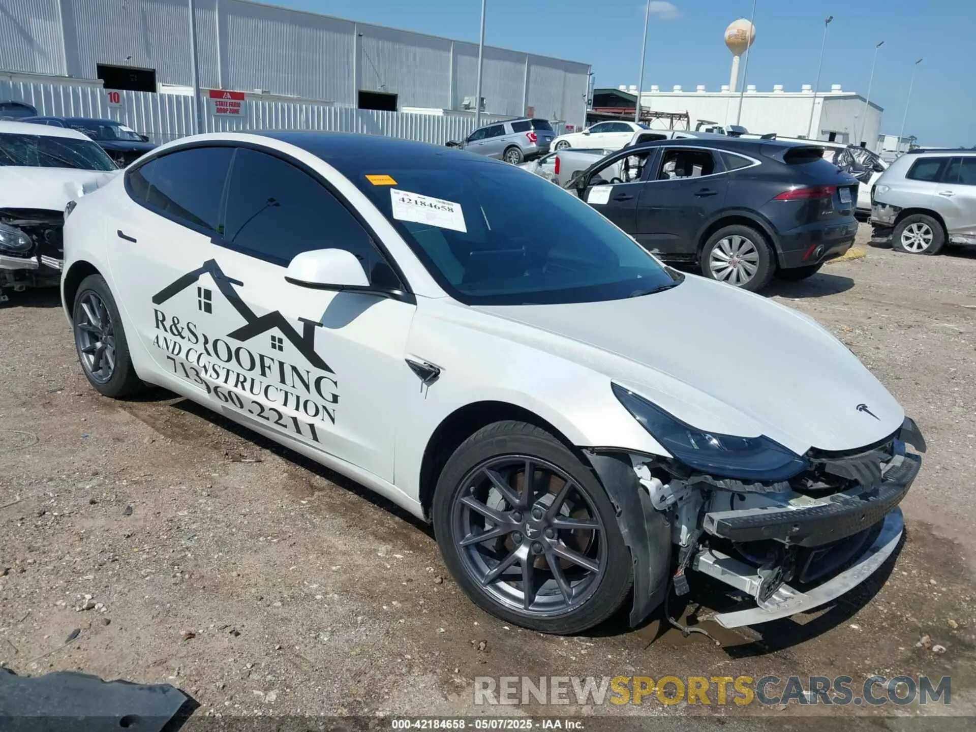 1 fotografías del automóvil dañado 5YJ3E1EB5MF091434 TESLA MODEL 3 2021