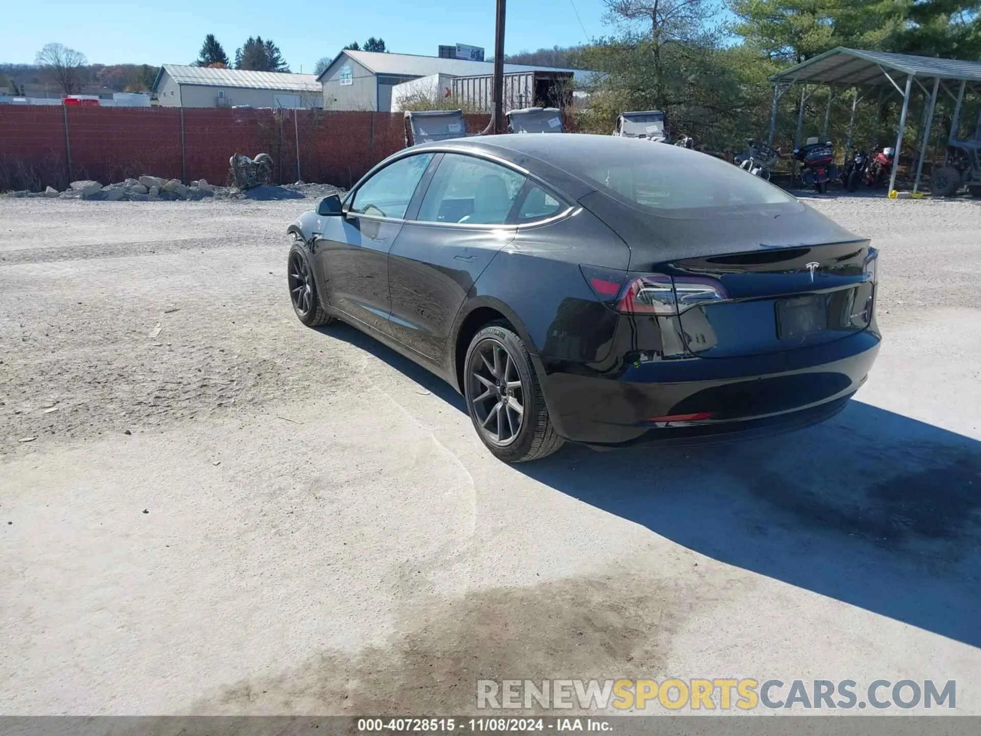 3 fotografías del automóvil dañado 5YJ3E1EB5MF858618 TESLA MODEL 3 2021