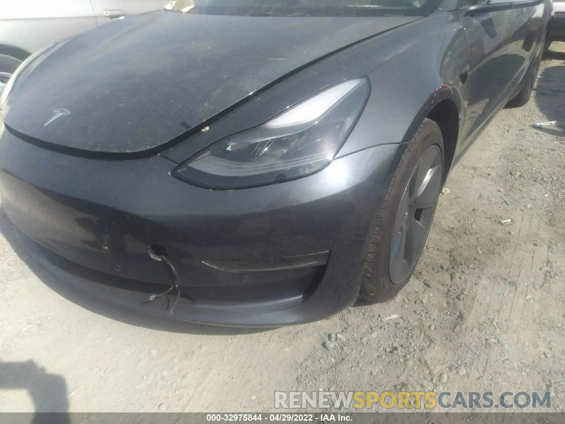 6 fotografías del automóvil dañado 5YJ3E1EB5MF992870 TESLA MODEL 3 2021