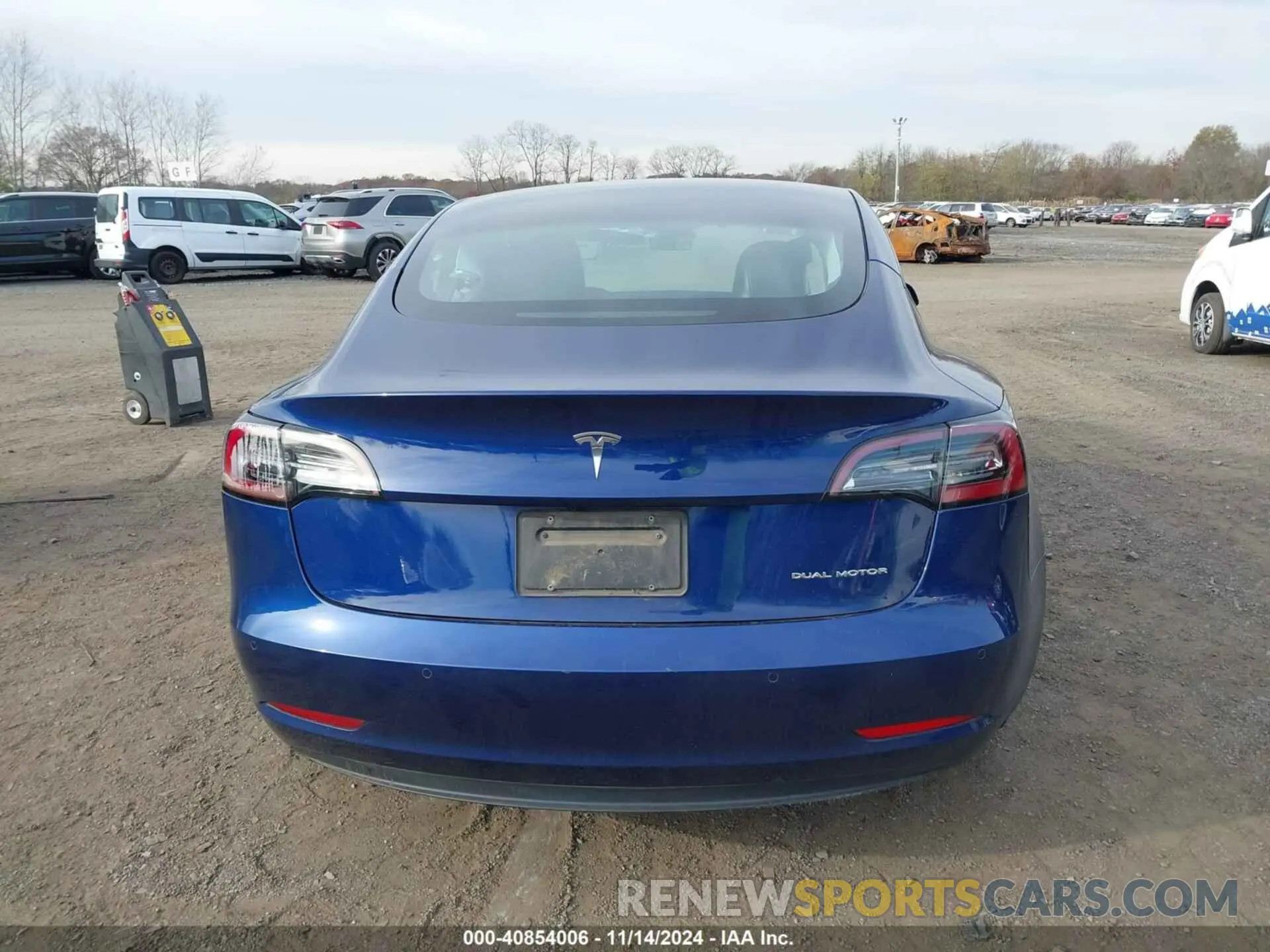 16 fotografías del automóvil dañado 5YJ3E1EB6MF037107 TESLA MODEL 3 2021