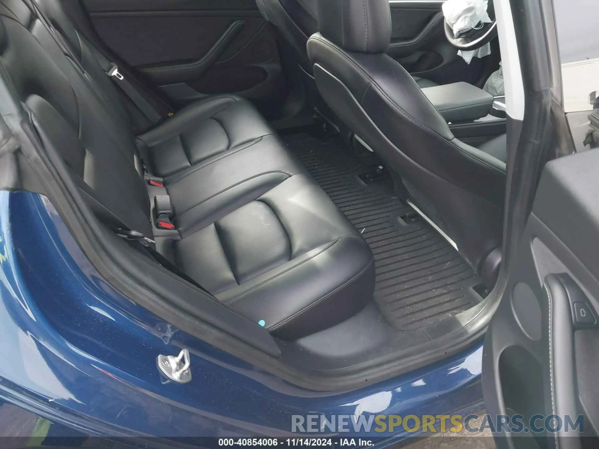 8 fotografías del automóvil dañado 5YJ3E1EB6MF037107 TESLA MODEL 3 2021