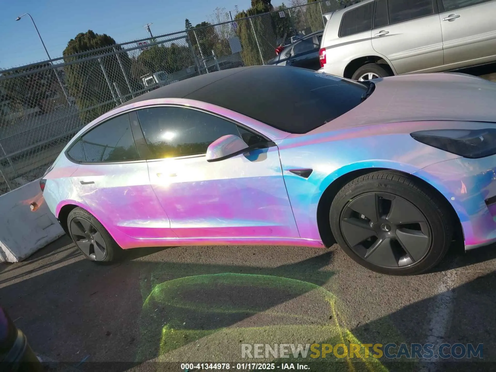 13 fotografías del automóvil dañado 5YJ3E1EB6MF053940 TESLA MODEL 3 2021