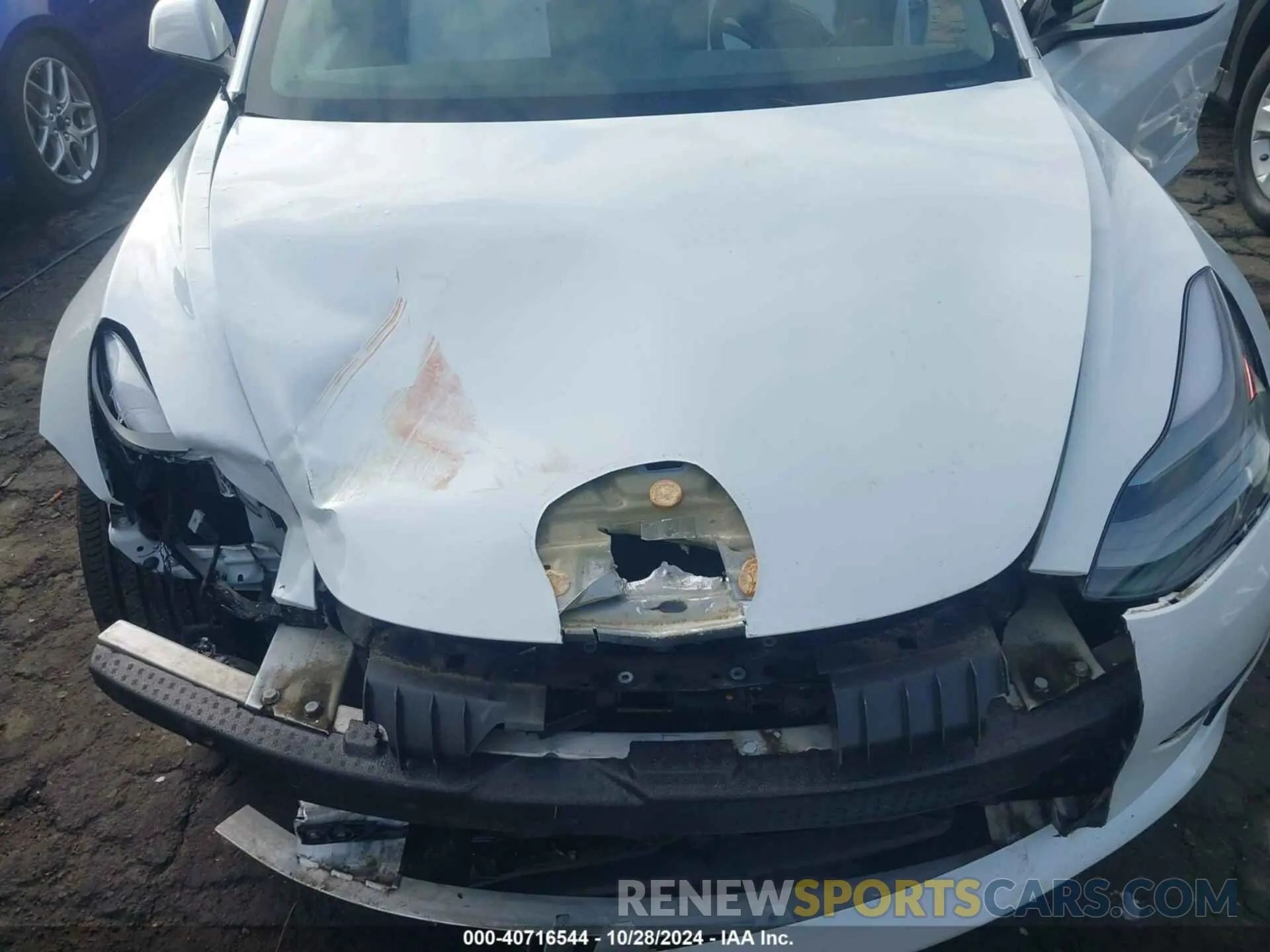 10 fotografías del automóvil dañado 5YJ3E1EB6MF061231 TESLA MODEL 3 2021