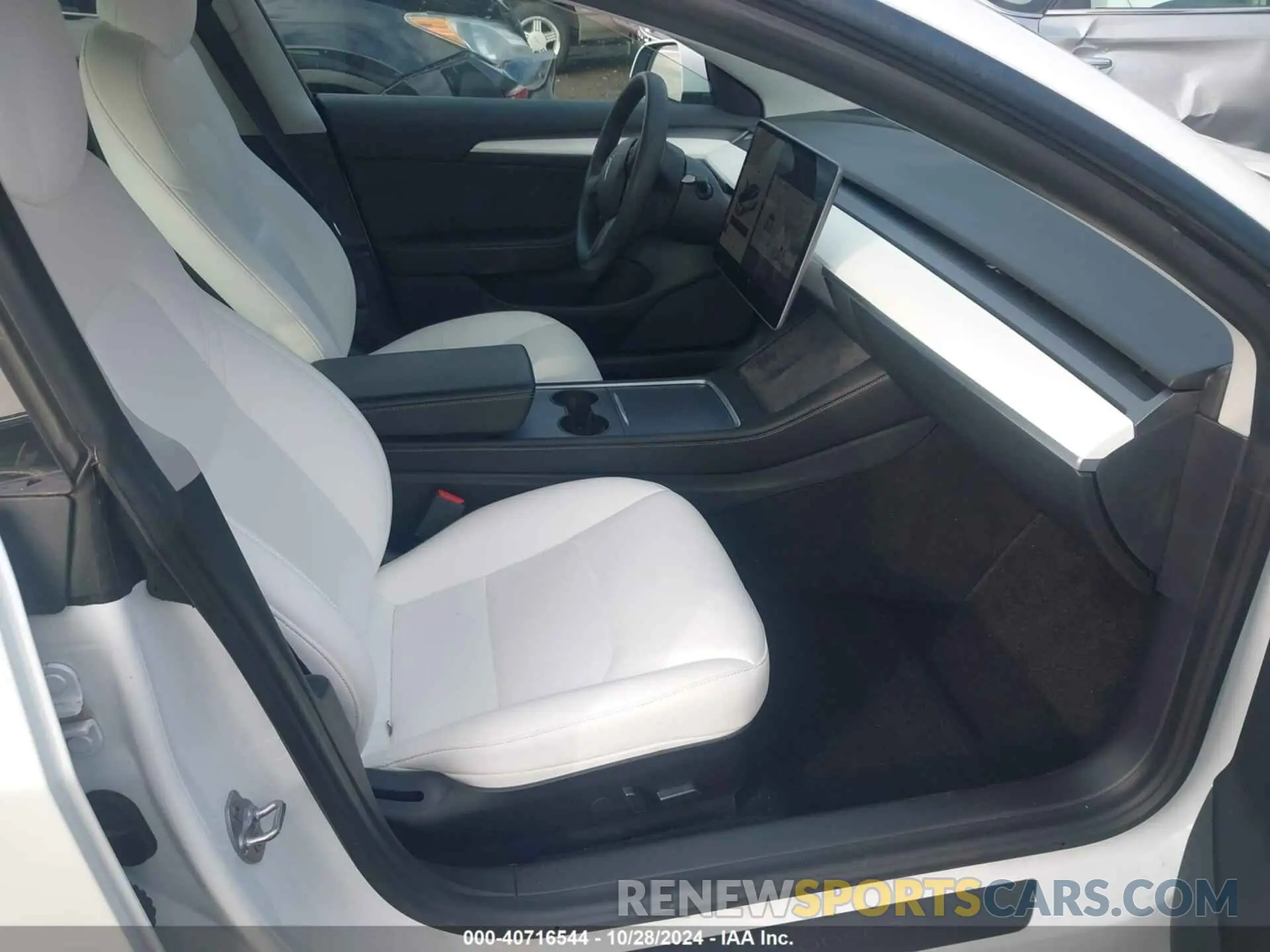 5 fotografías del automóvil dañado 5YJ3E1EB6MF061231 TESLA MODEL 3 2021