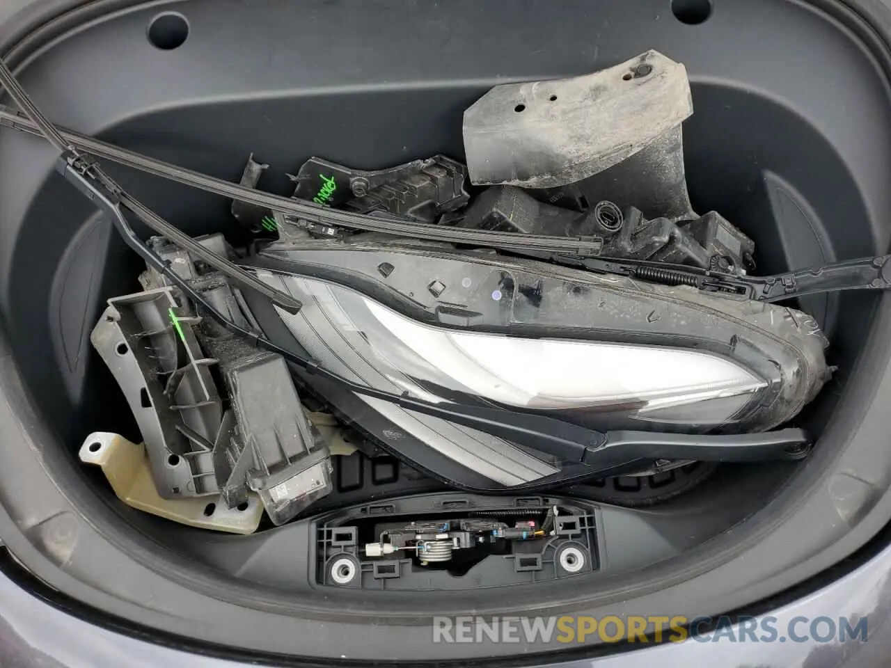 12 fotografías del automóvil dañado 5YJ3E1EB6MF061813 TESLA MODEL 3 2021