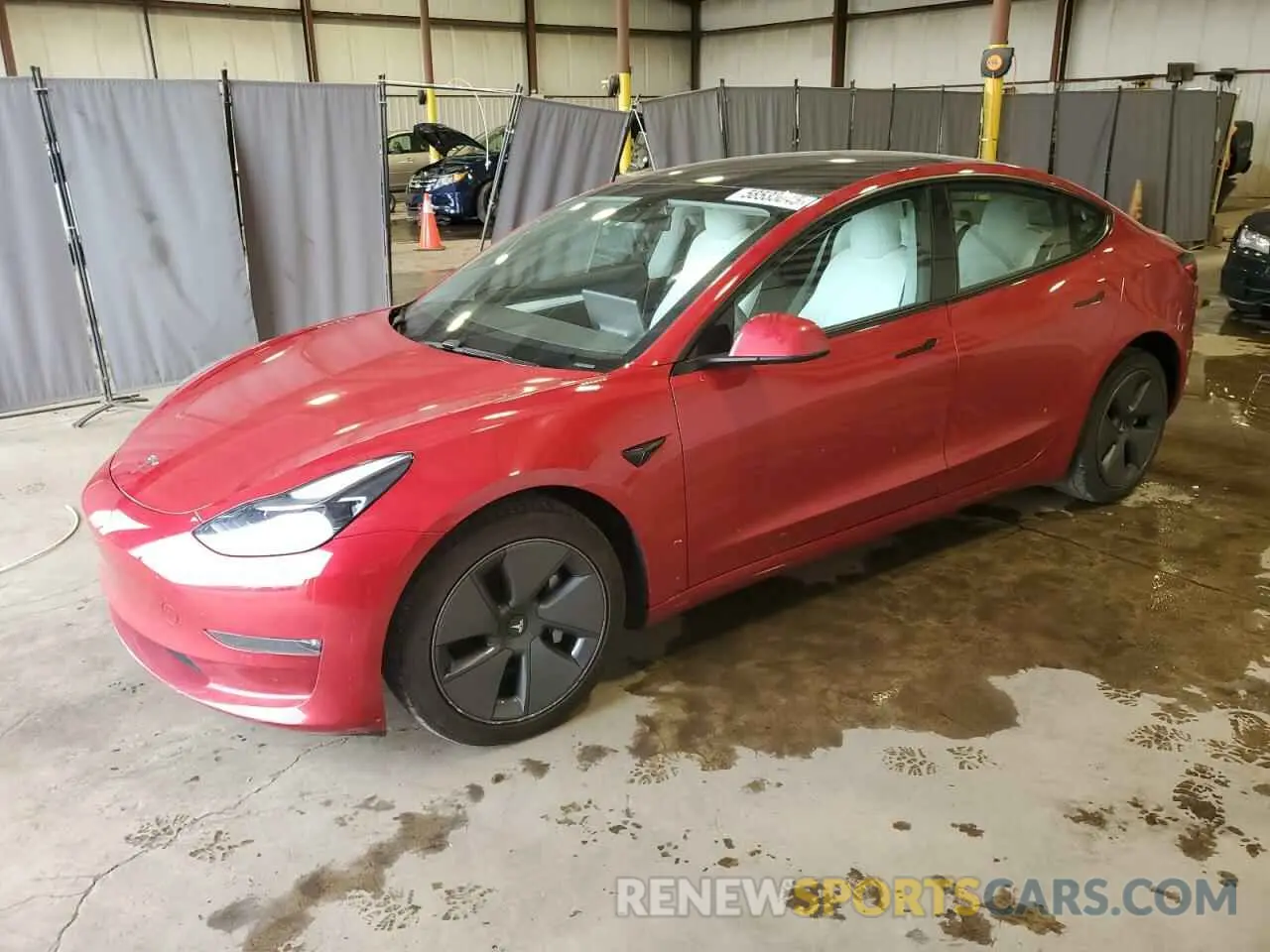 1 fotografías del automóvil dañado 5YJ3E1EB6MF062699 TESLA MODEL 3 2021