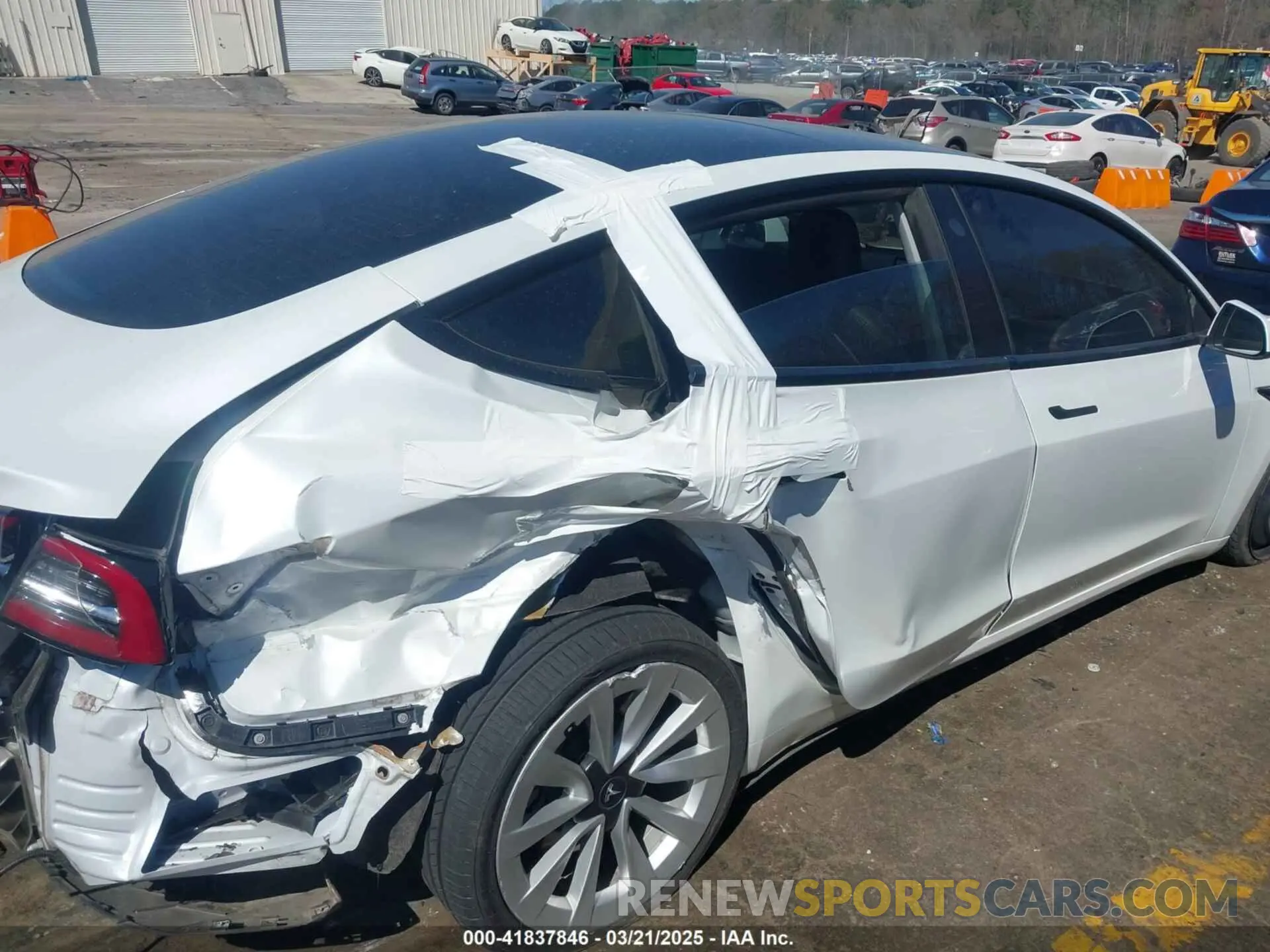 16 fotografías del automóvil dañado 5YJ3E1EB6MF902268 TESLA MODEL 3 2021