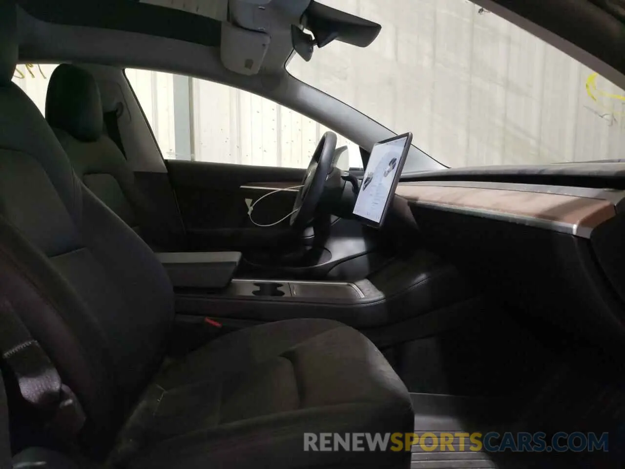 5 fotografías del automóvil dañado 5YJ3E1EB6MF979464 TESLA MODEL 3 2021