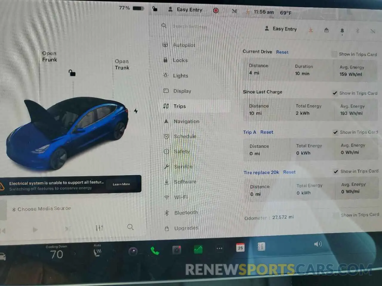9 fotografías del automóvil dañado 5YJ3E1EB6MF980601 TESLA MODEL 3 2021