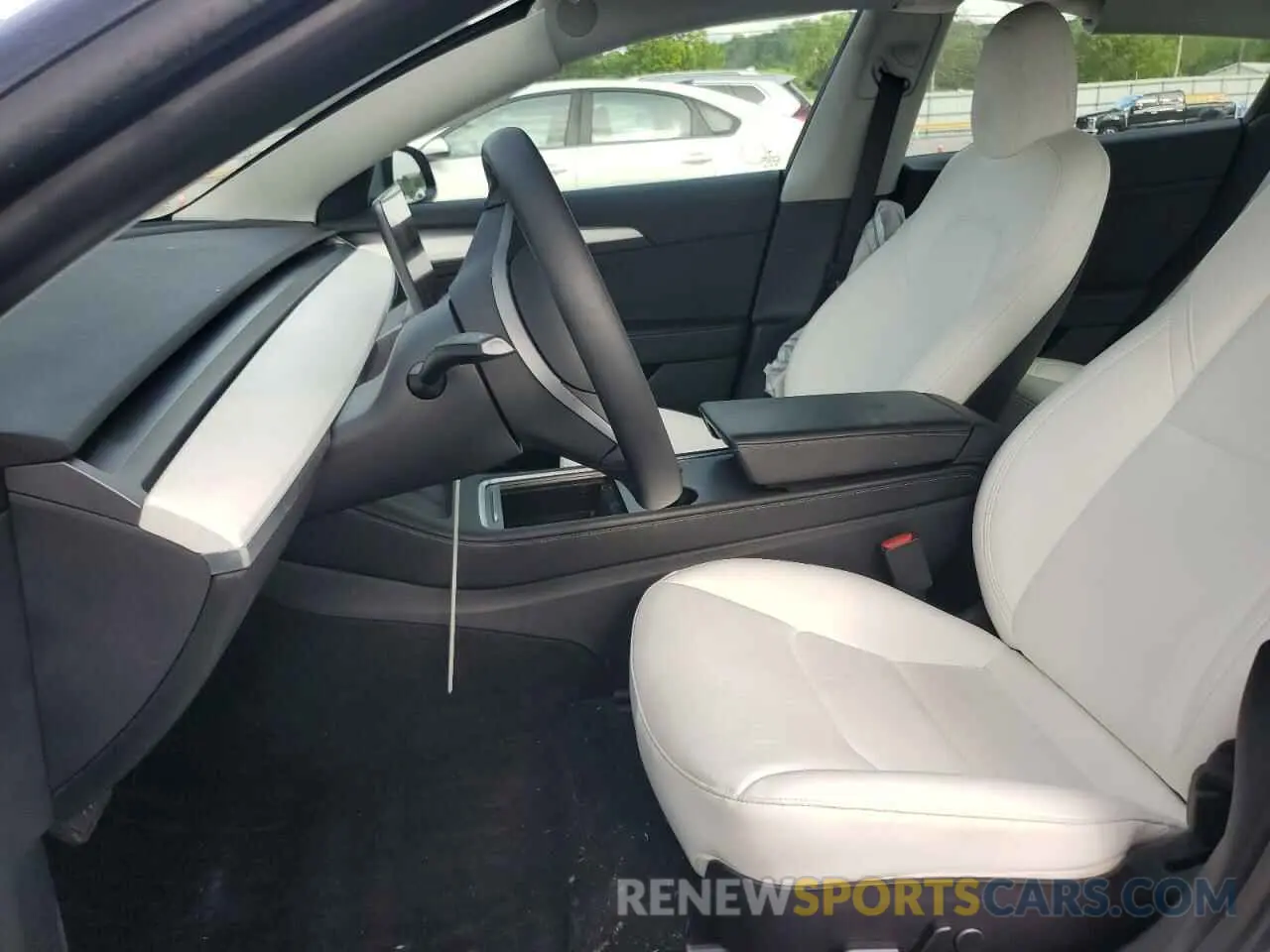 7 fotografías del automóvil dañado 5YJ3E1EB6MF980646 TESLA MODEL 3 2021