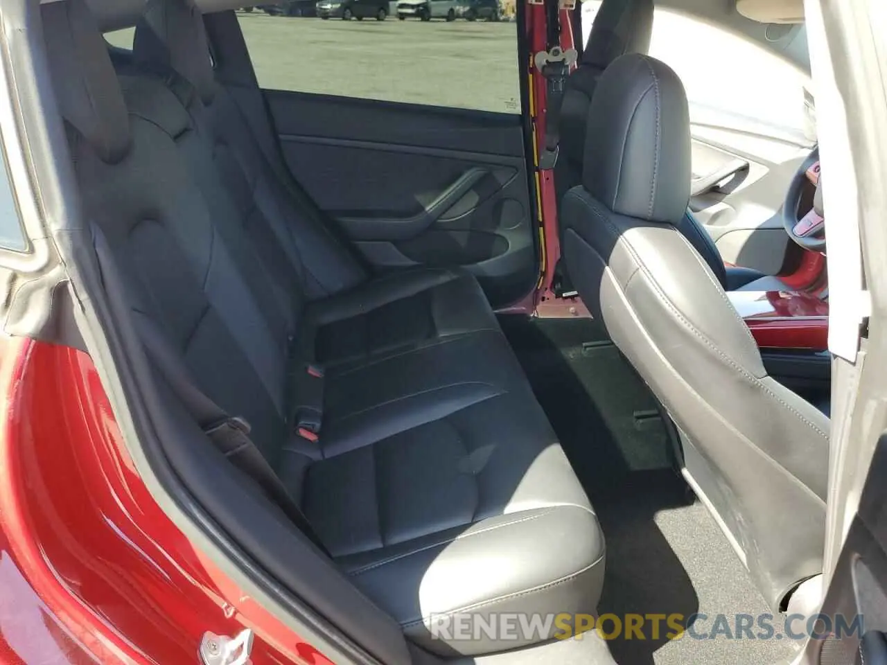 10 fotografías del automóvil dañado 5YJ3E1EB7MF002169 TESLA MODEL 3 2021