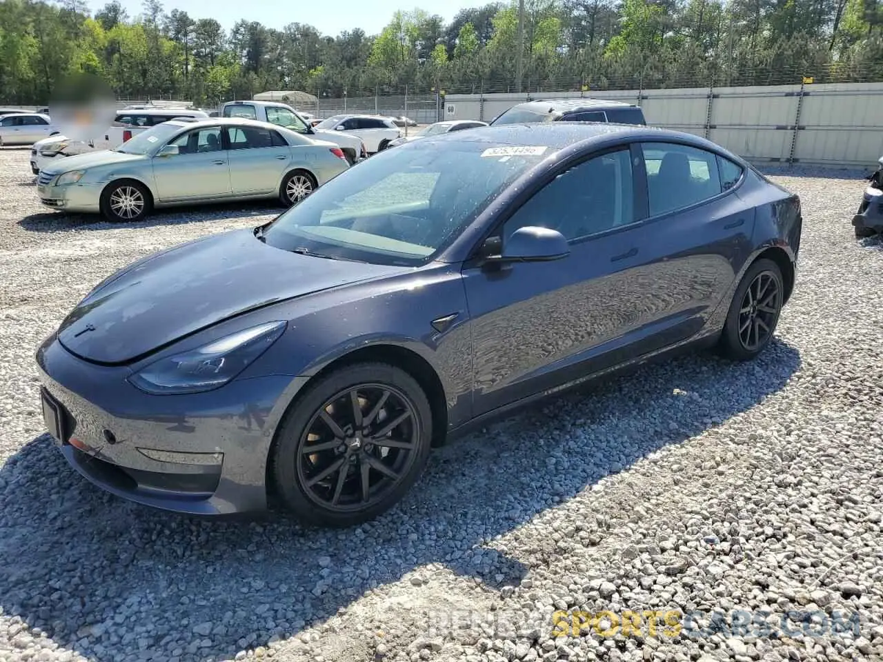 1 fotografías del automóvil dañado 5YJ3E1EB7MF014824 TESLA MODEL 3 2021