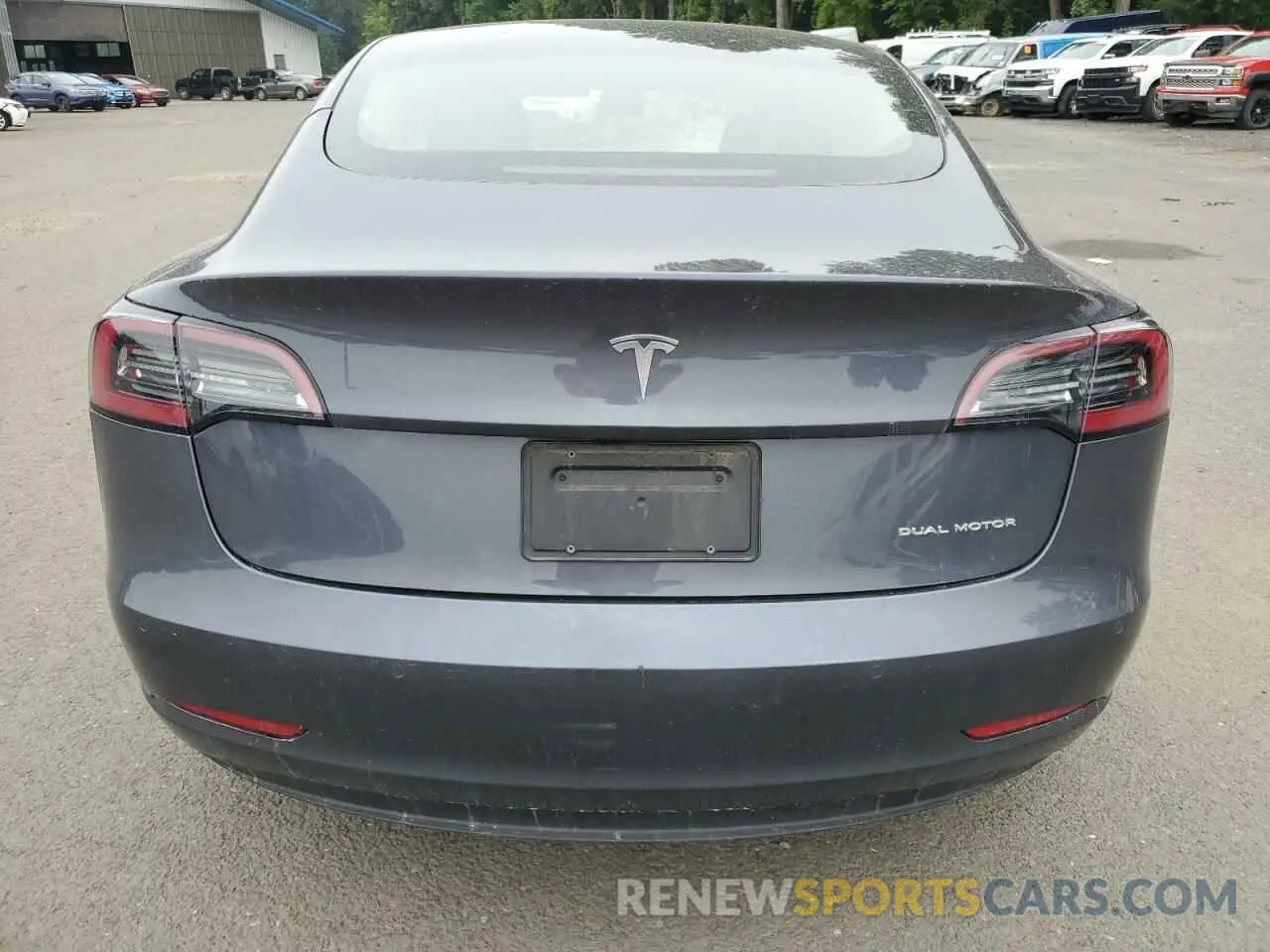 6 fotografías del automóvil dañado 5YJ3E1EB7MF031459 TESLA MODEL 3 2021