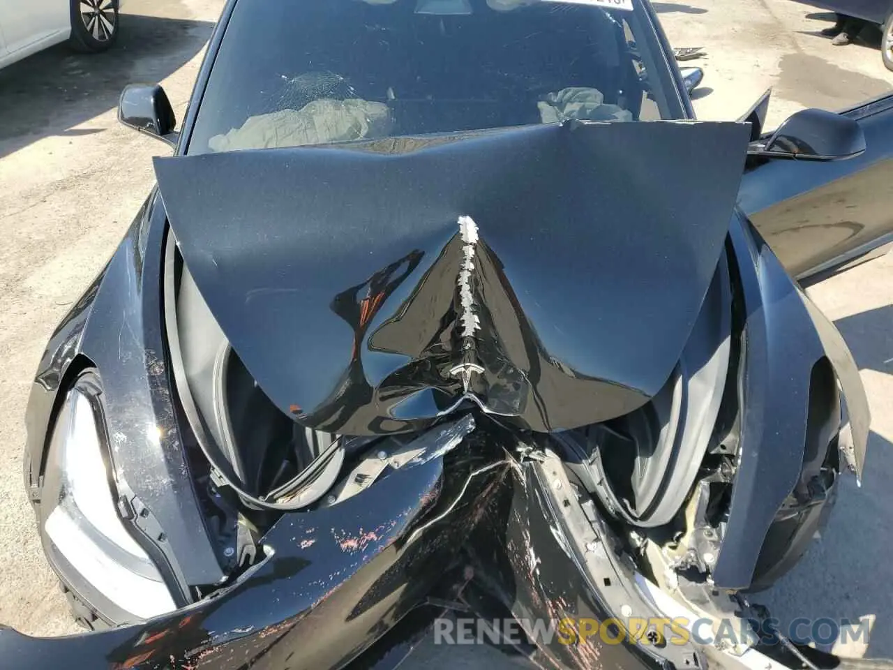 13 fotografías del automóvil dañado 5YJ3E1EB7MF035544 TESLA MODEL 3 2021