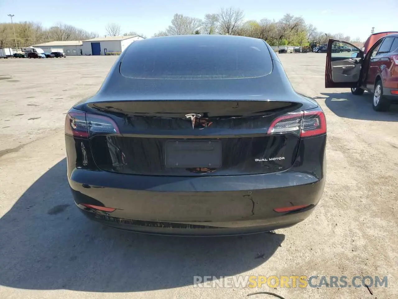 6 fotografías del automóvil dañado 5YJ3E1EB7MF035544 TESLA MODEL 3 2021