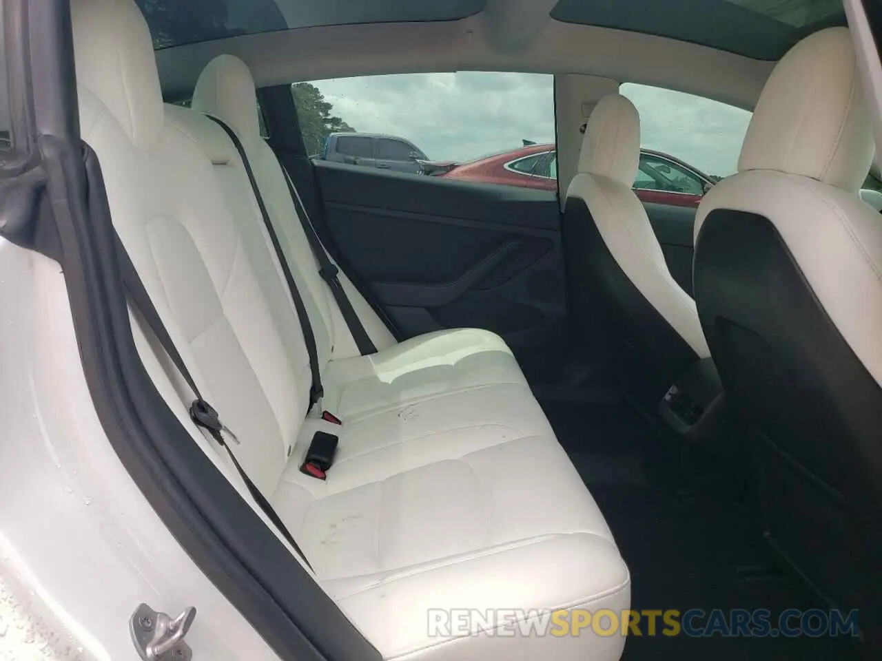 10 fotografías del automóvil dañado 5YJ3E1EB7MF055714 TESLA MODEL 3 2021