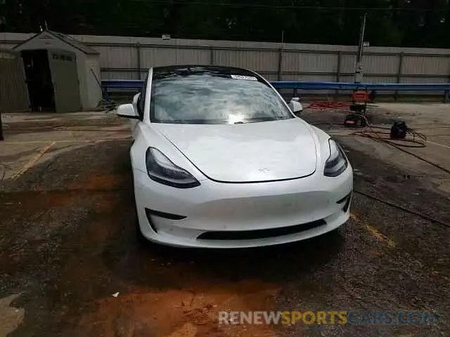 13 fotografías del automóvil dañado 5YJ3E1EB7MF055714 TESLA MODEL 3 2021