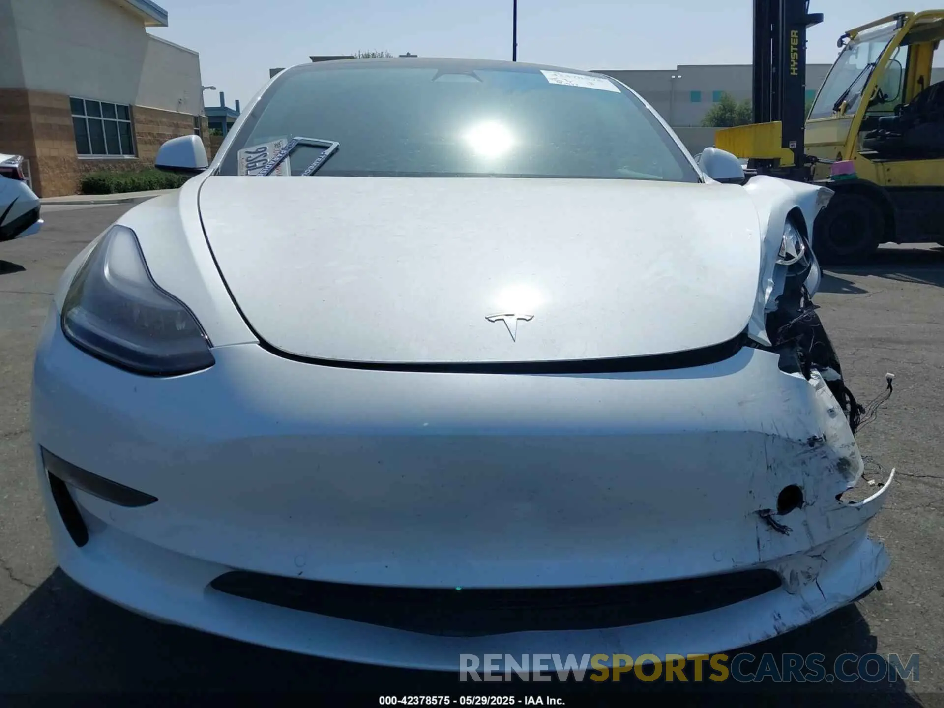 12 fotografías del automóvil dañado 5YJ3E1EB7MF072609 TESLA MODEL 3 2021