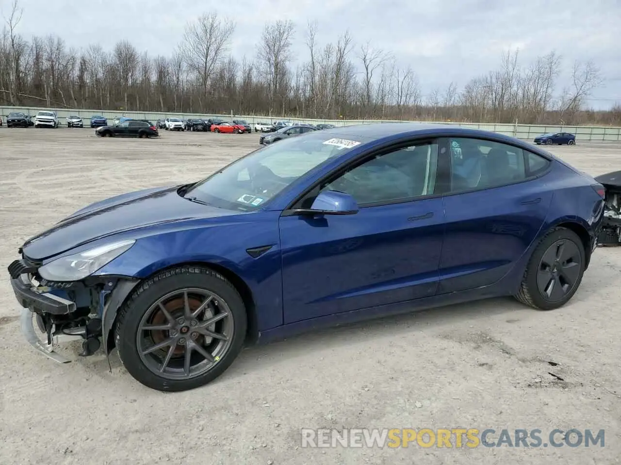 1 fotografías del automóvil dañado 5YJ3E1EB7MF853288 TESLA MODEL 3 2021