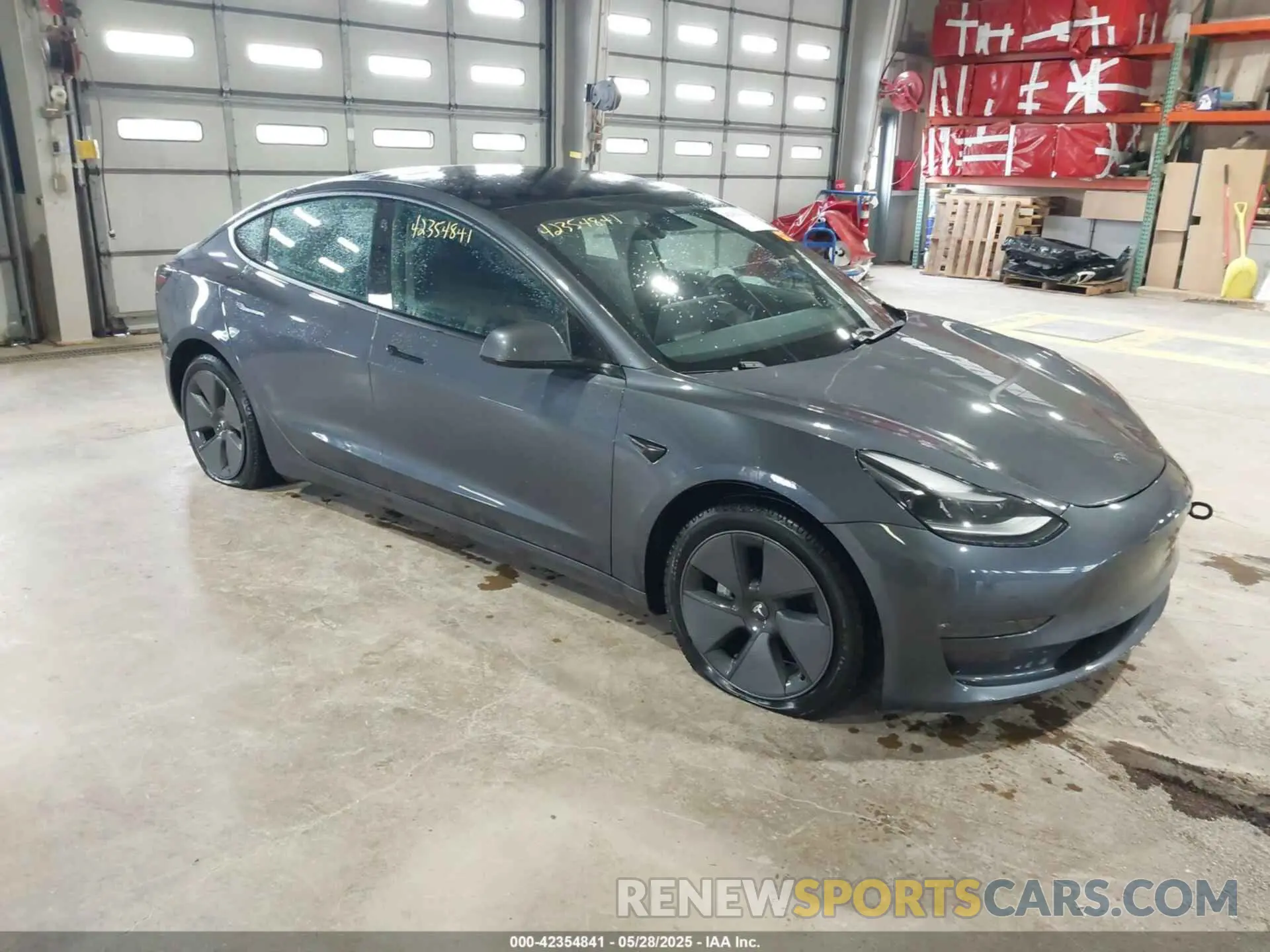 1 fotografías del automóvil dañado 5YJ3E1EB7MF927938 TESLA MODEL 3 2021