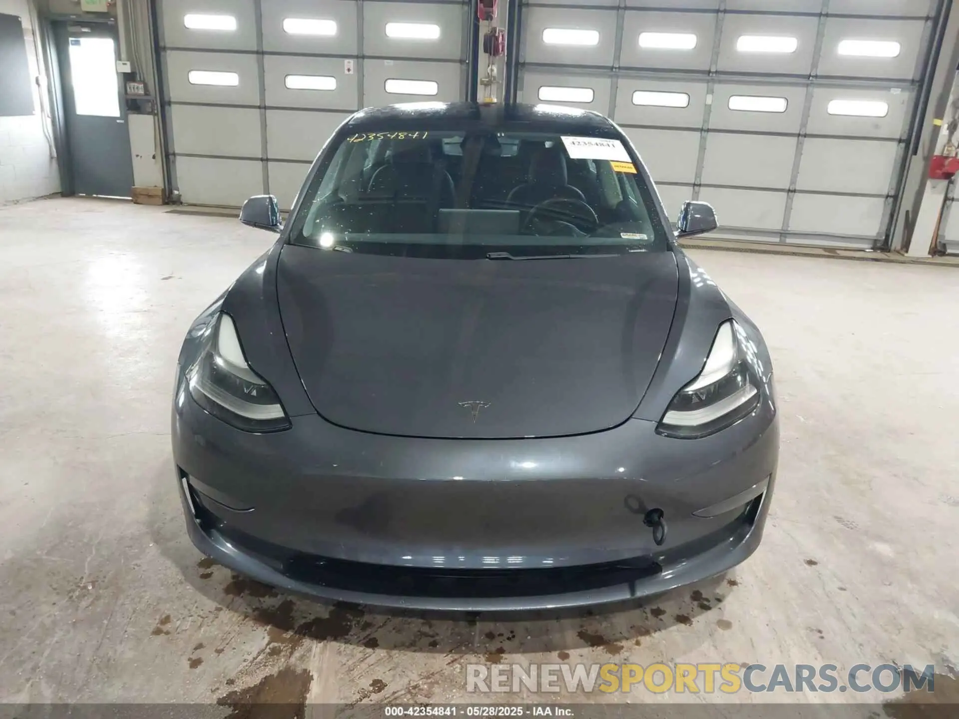 12 fotografías del automóvil dañado 5YJ3E1EB7MF927938 TESLA MODEL 3 2021