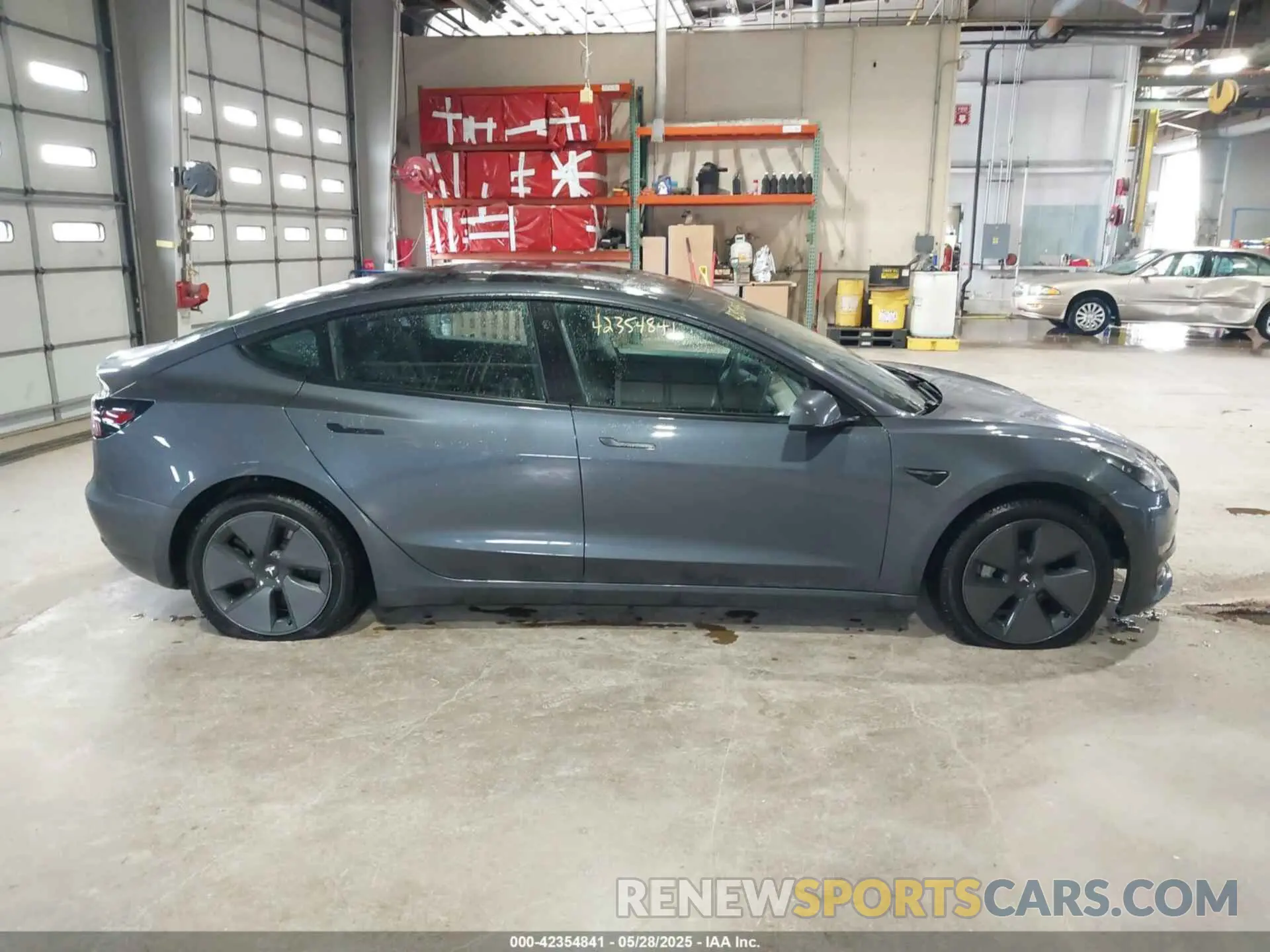 13 fotografías del automóvil dañado 5YJ3E1EB7MF927938 TESLA MODEL 3 2021