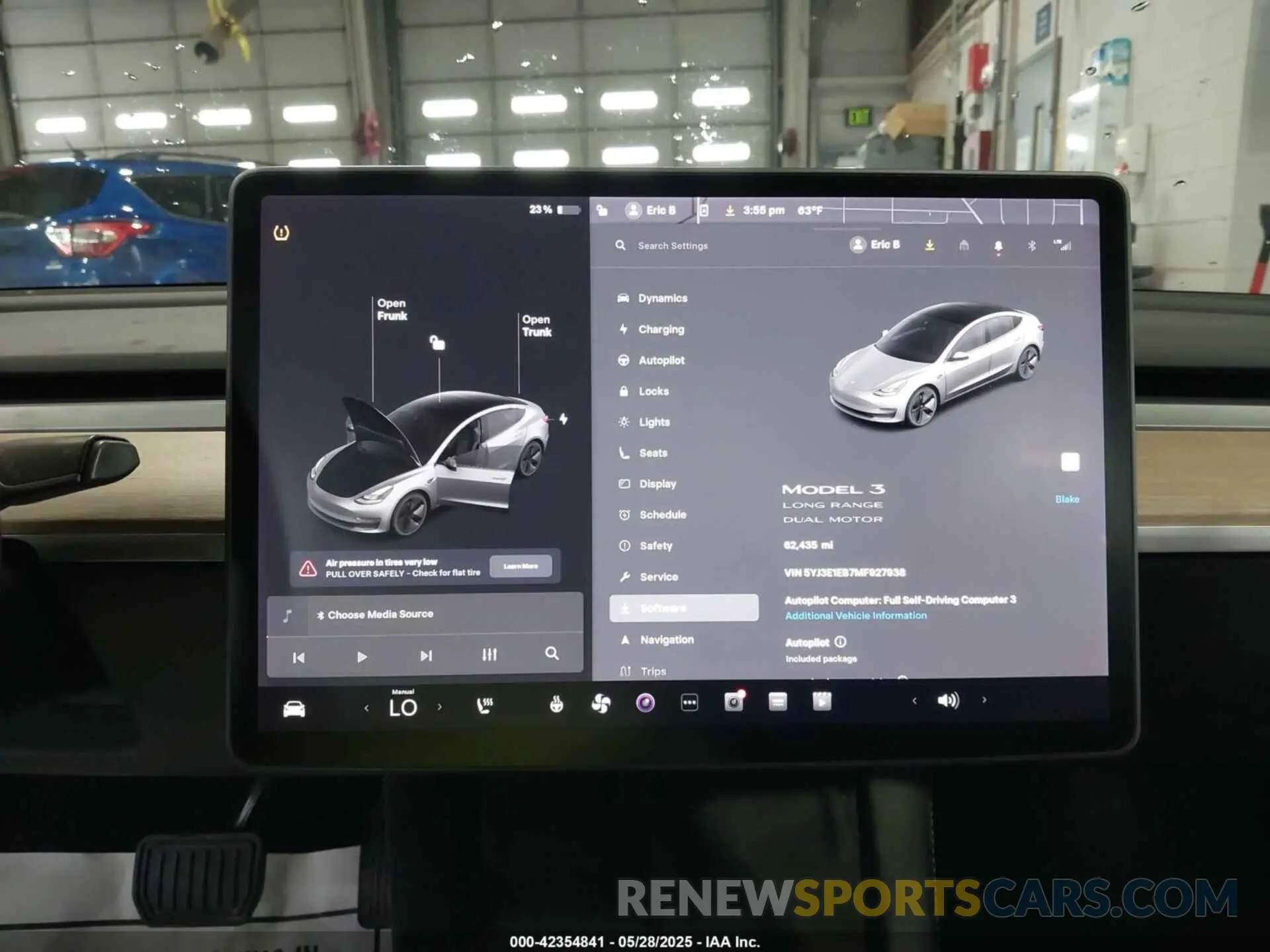 18 fotografías del automóvil dañado 5YJ3E1EB7MF927938 TESLA MODEL 3 2021