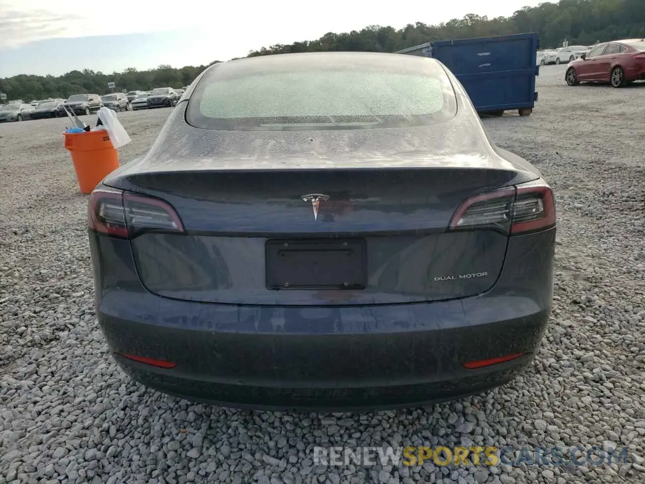 6 fotografías del automóvil dañado 5YJ3E1EB7MF973866 TESLA MODEL 3 2021
