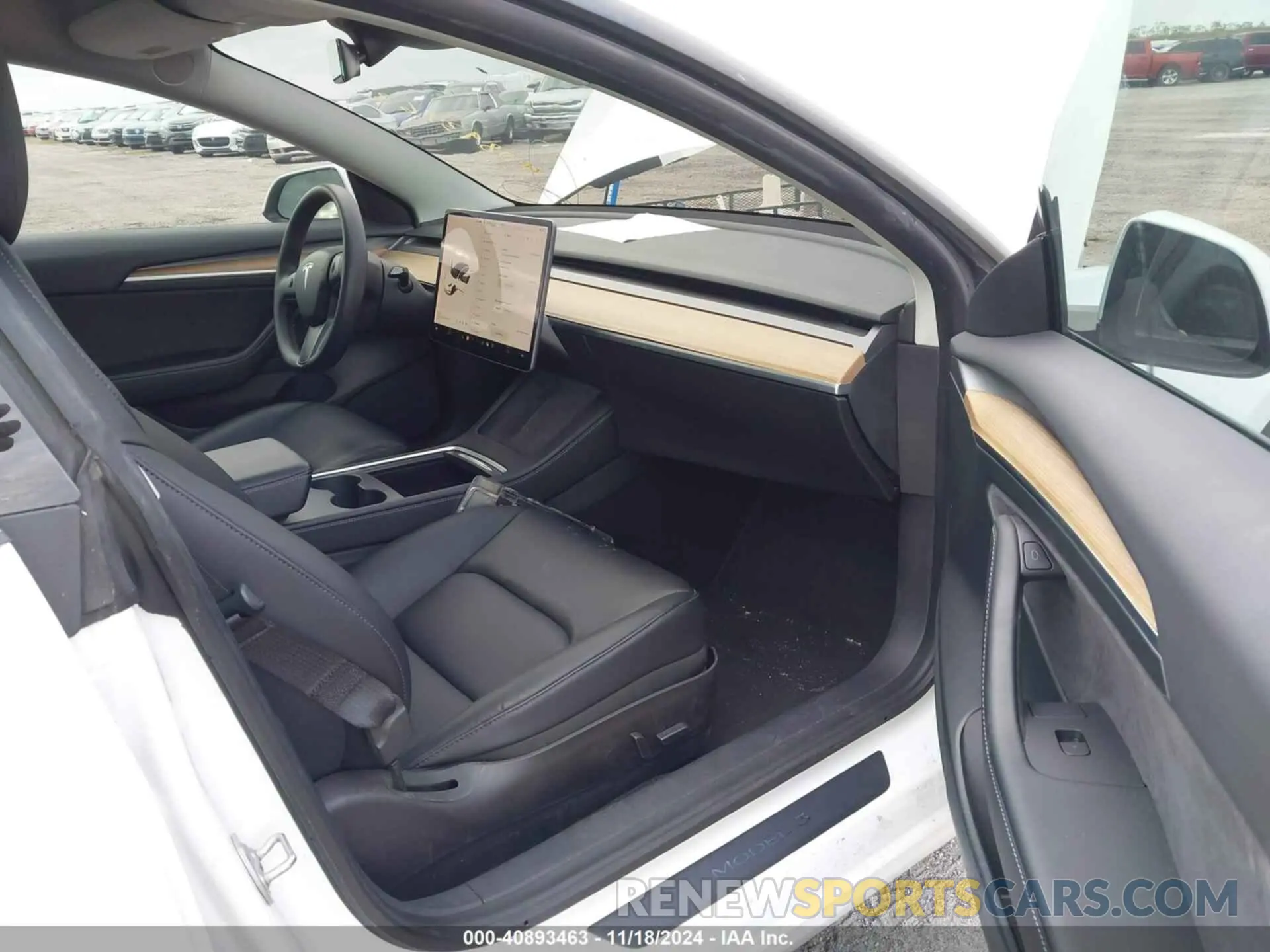 5 fotografías del automóvil dañado 5YJ3E1EB7MF979988 TESLA MODEL 3 2021