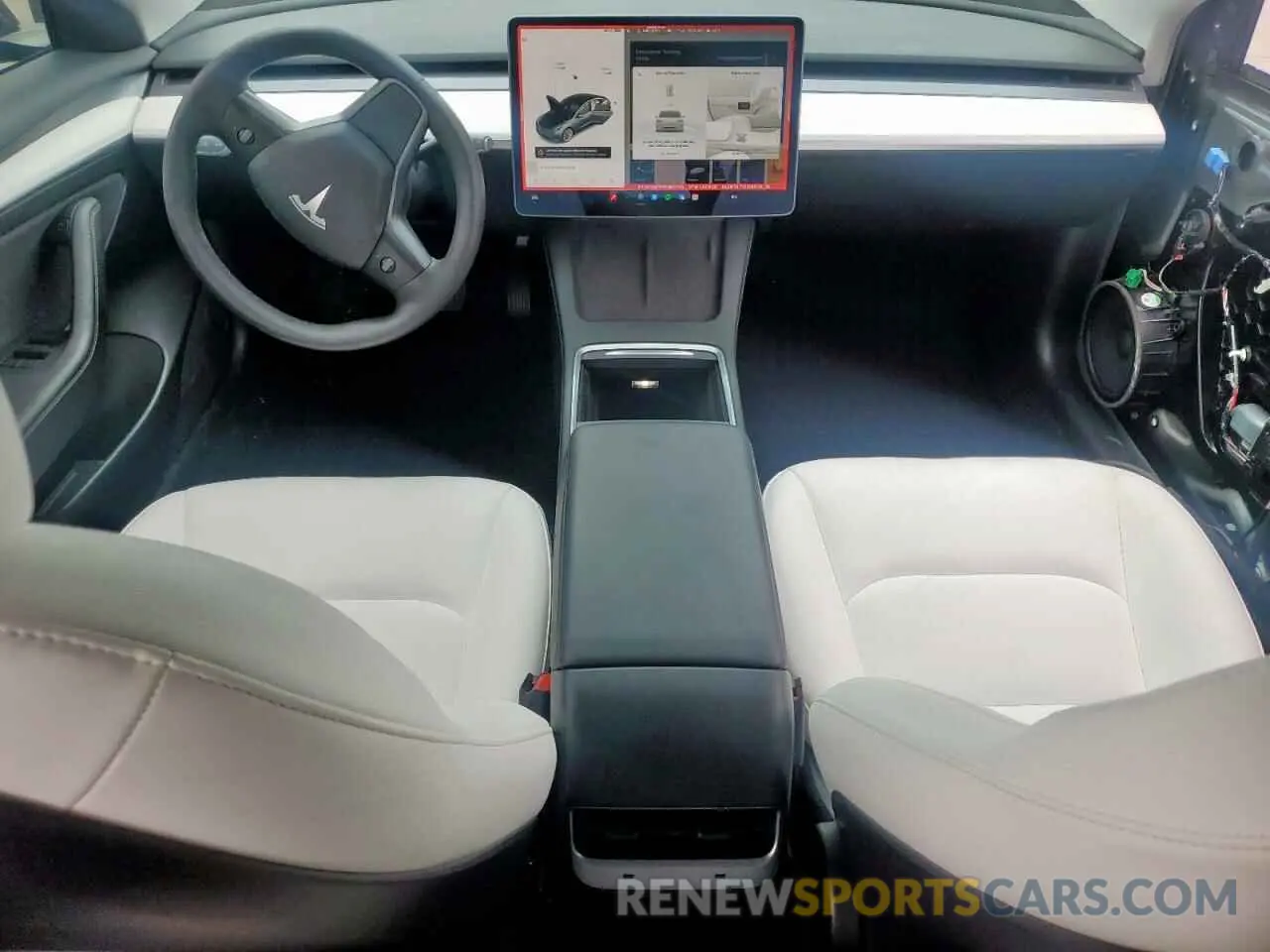 8 fotografías del automóvil dañado 5YJ3E1EB7MF980705 TESLA MODEL 3 2021