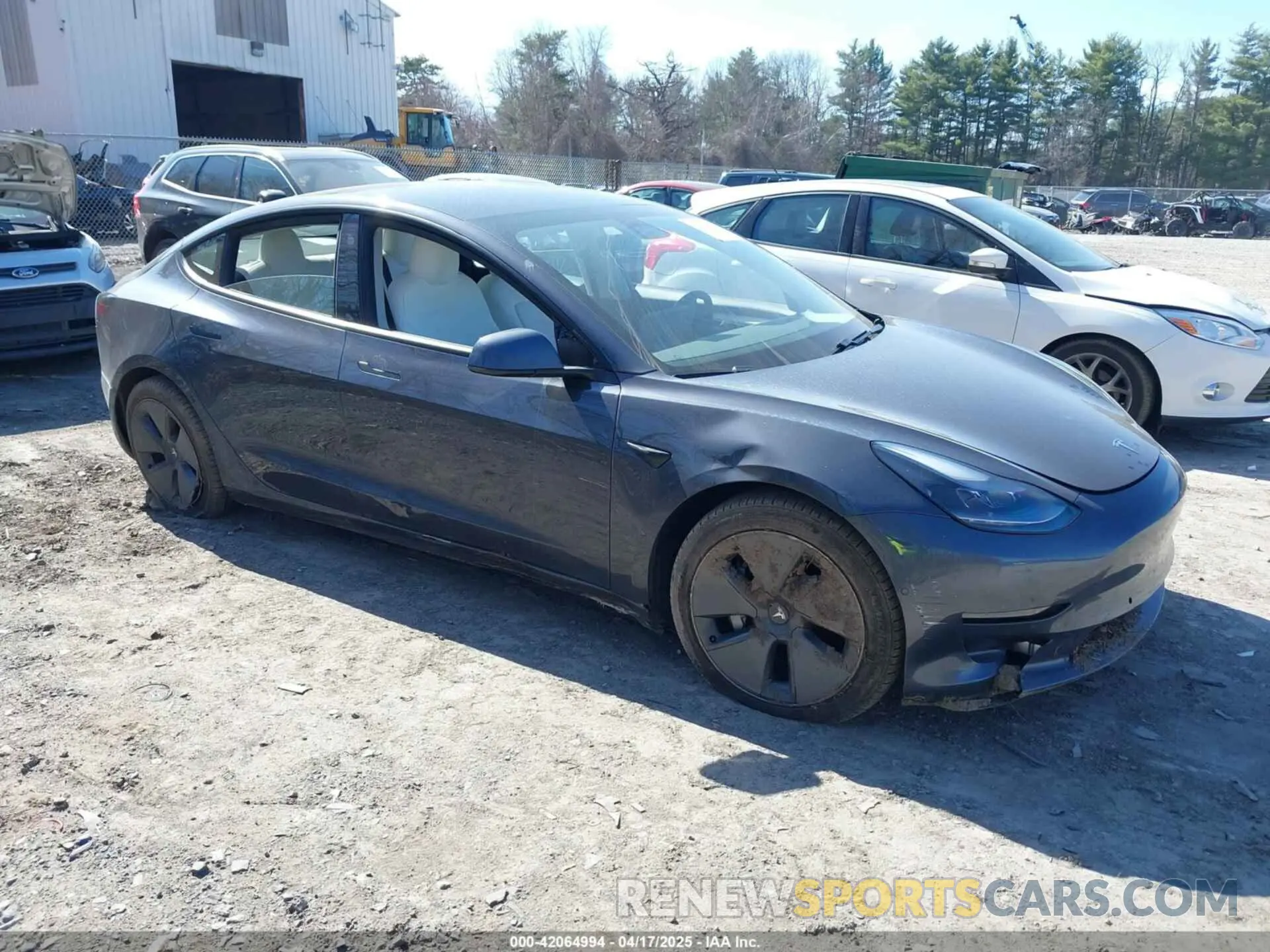 1 fotografías del automóvil dañado 5YJ3E1EB7MF981272 TESLA MODEL 3 2021