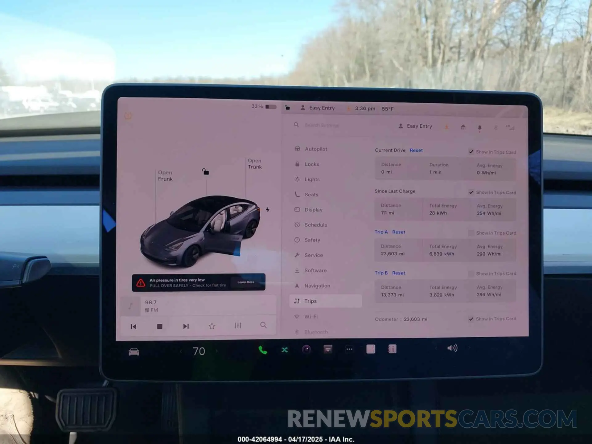 18 fotografías del automóvil dañado 5YJ3E1EB7MF981272 TESLA MODEL 3 2021