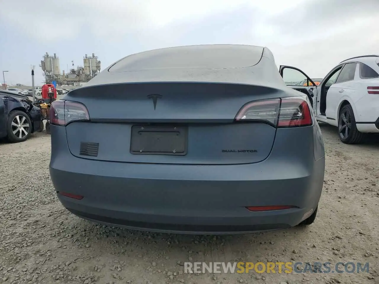 6 fotografías del automóvil dañado 5YJ3E1EB8MF006859 TESLA MODEL 3 2021