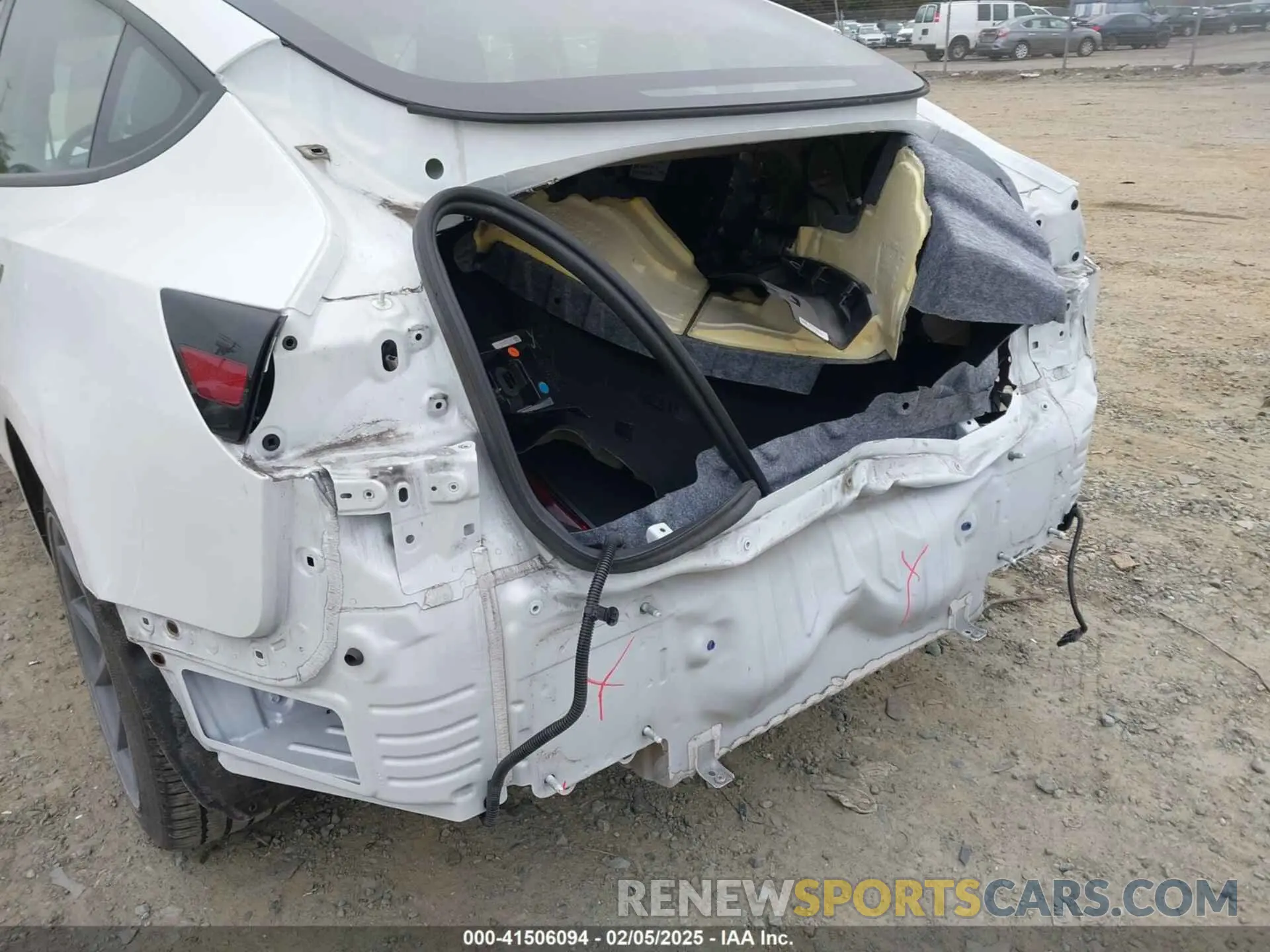 6 fotografías del automóvil dañado 5YJ3E1EB8MF019367 TESLA MODEL 3 2021