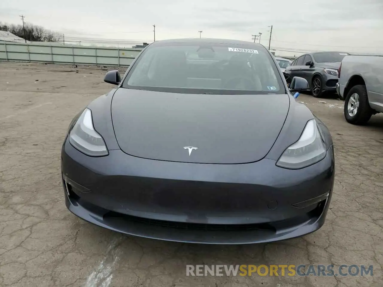 5 fotografías del automóvil dañado 5YJ3E1EB8MF044267 TESLA MODEL 3 2021