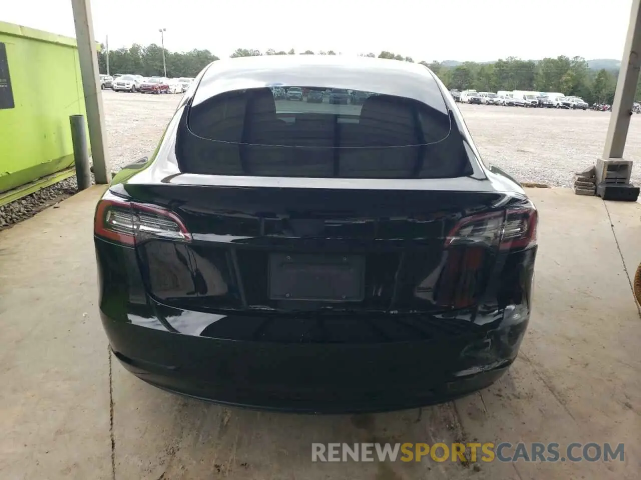 6 fotografías del automóvil dañado 5YJ3E1EB8MF067399 TESLA MODEL 3 2021