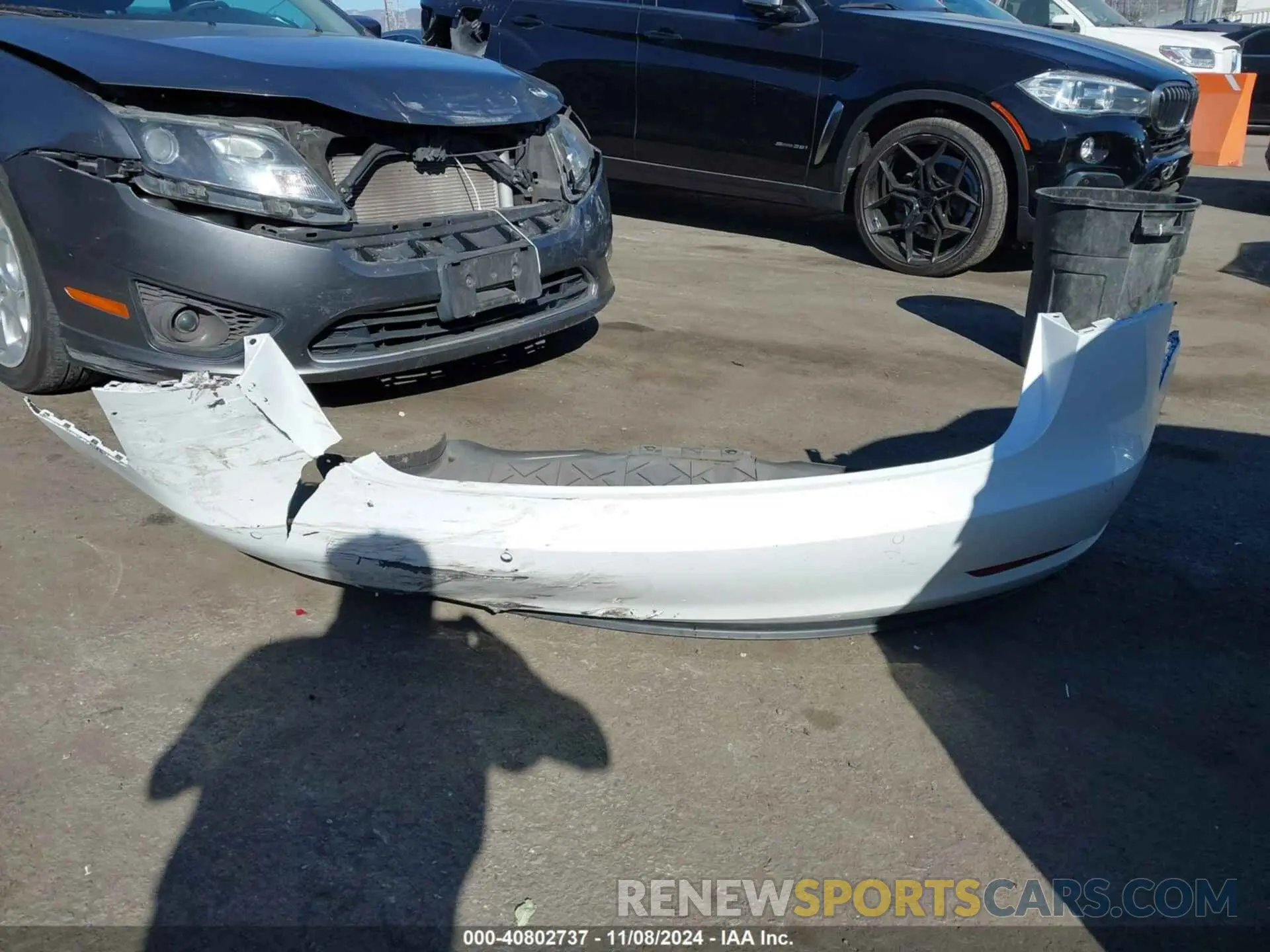 20 fotografías del automóvil dañado 5YJ3E1EB8MF868916 TESLA MODEL 3 2021