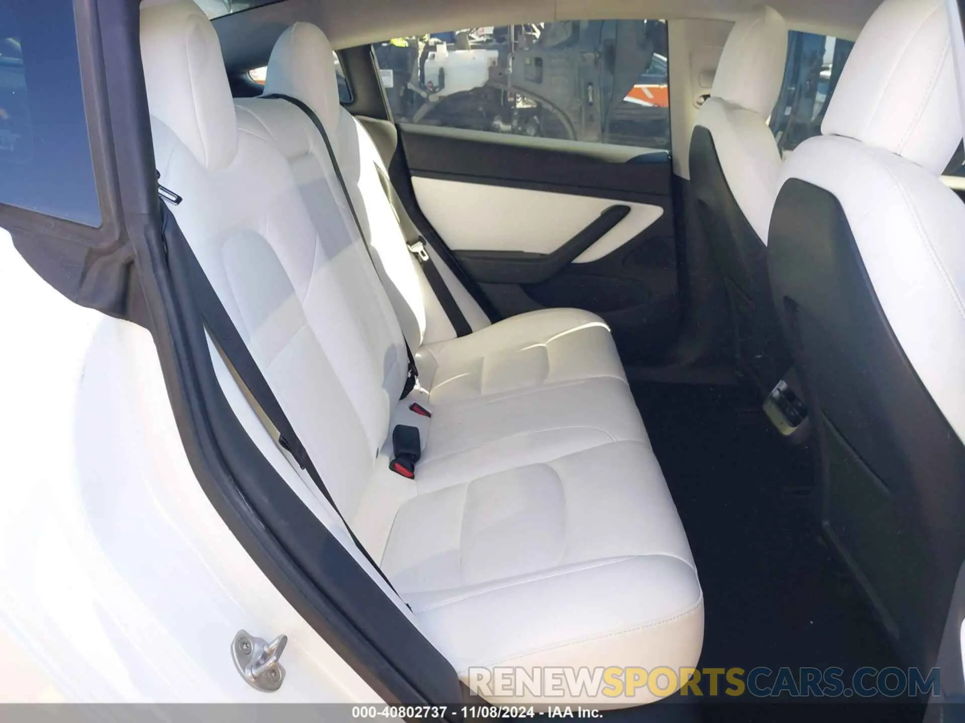 8 fotografías del automóvil dañado 5YJ3E1EB8MF868916 TESLA MODEL 3 2021
