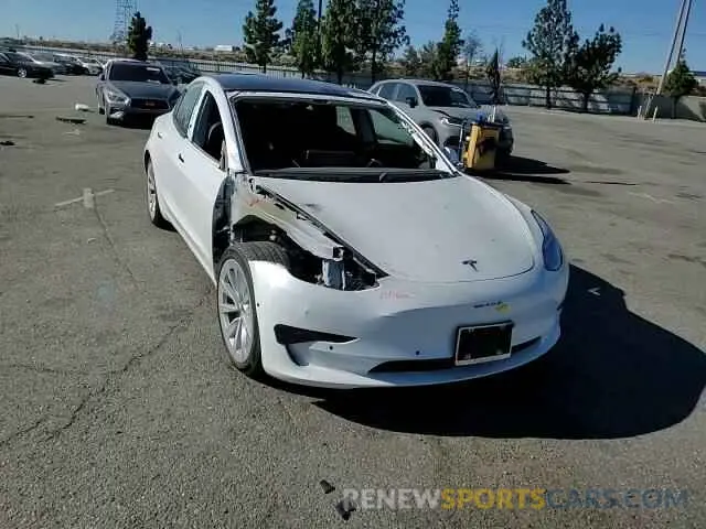11 fotografías del automóvil dañado 5YJ3E1EB8MF872884 TESLA MODEL 3 2021
