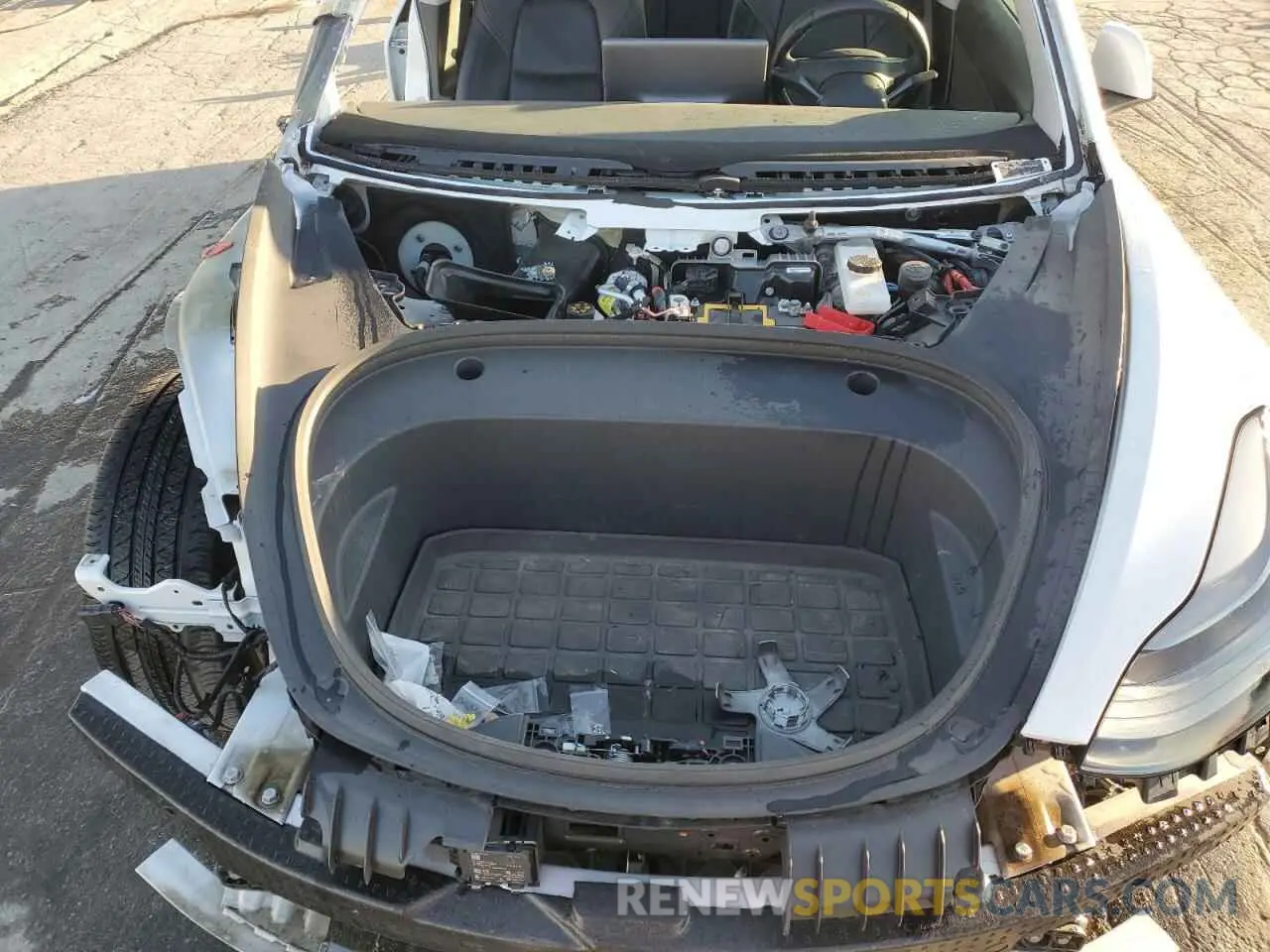 11 fotografías del automóvil dañado 5YJ3E1EB8MF924238 TESLA MODEL 3 2021