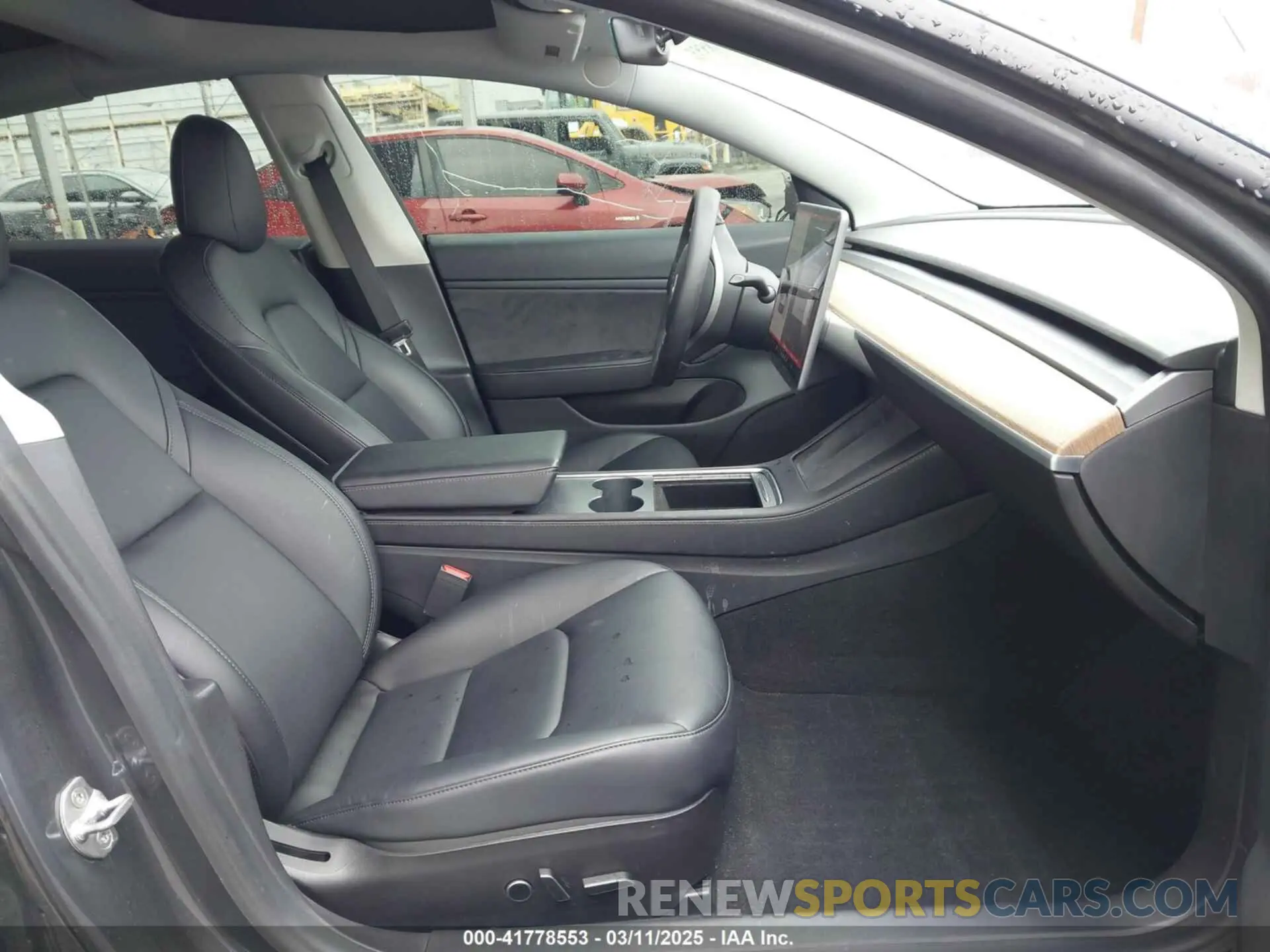 5 fotografías del automóvil dañado 5YJ3E1EB8MF936695 TESLA MODEL 3 2021