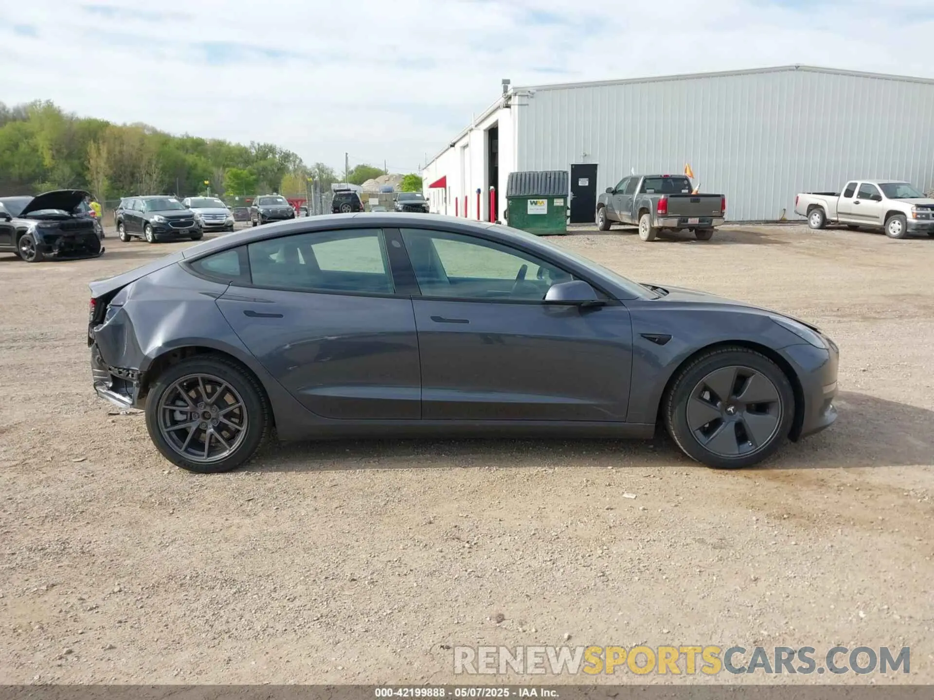 14 fotografías del automóvil dañado 5YJ3E1EB8MF979224 TESLA MODEL 3 2021