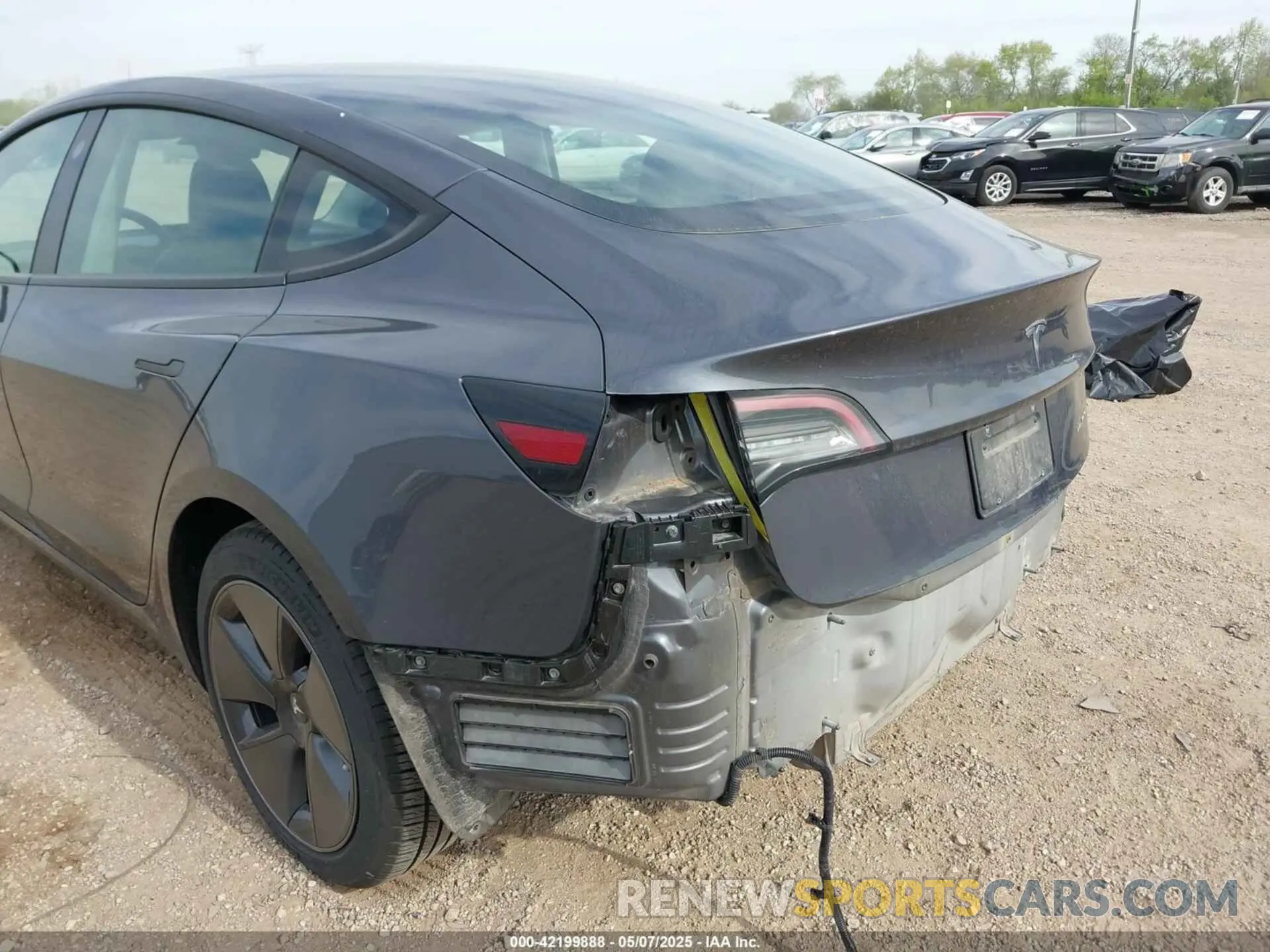 20 fotografías del automóvil dañado 5YJ3E1EB8MF979224 TESLA MODEL 3 2021