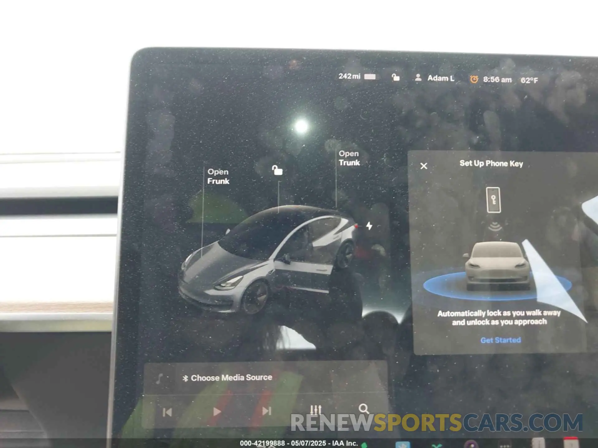 7 fotografías del automóvil dañado 5YJ3E1EB8MF979224 TESLA MODEL 3 2021